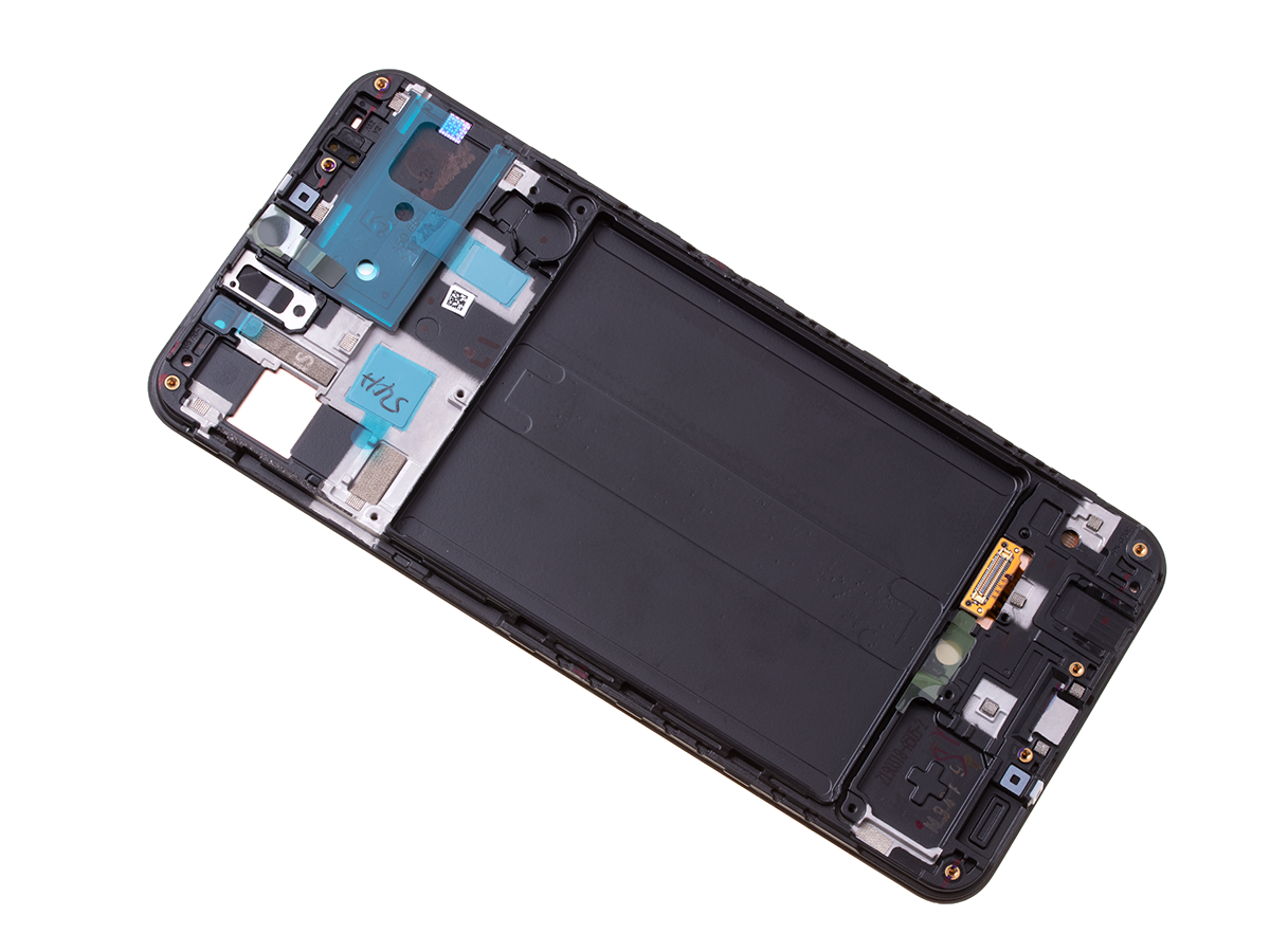 Originál LCD + Dotyková vrstva Samsung Galaxy A50 SM-A505 černá repasovaný díl - vyměněno sklo