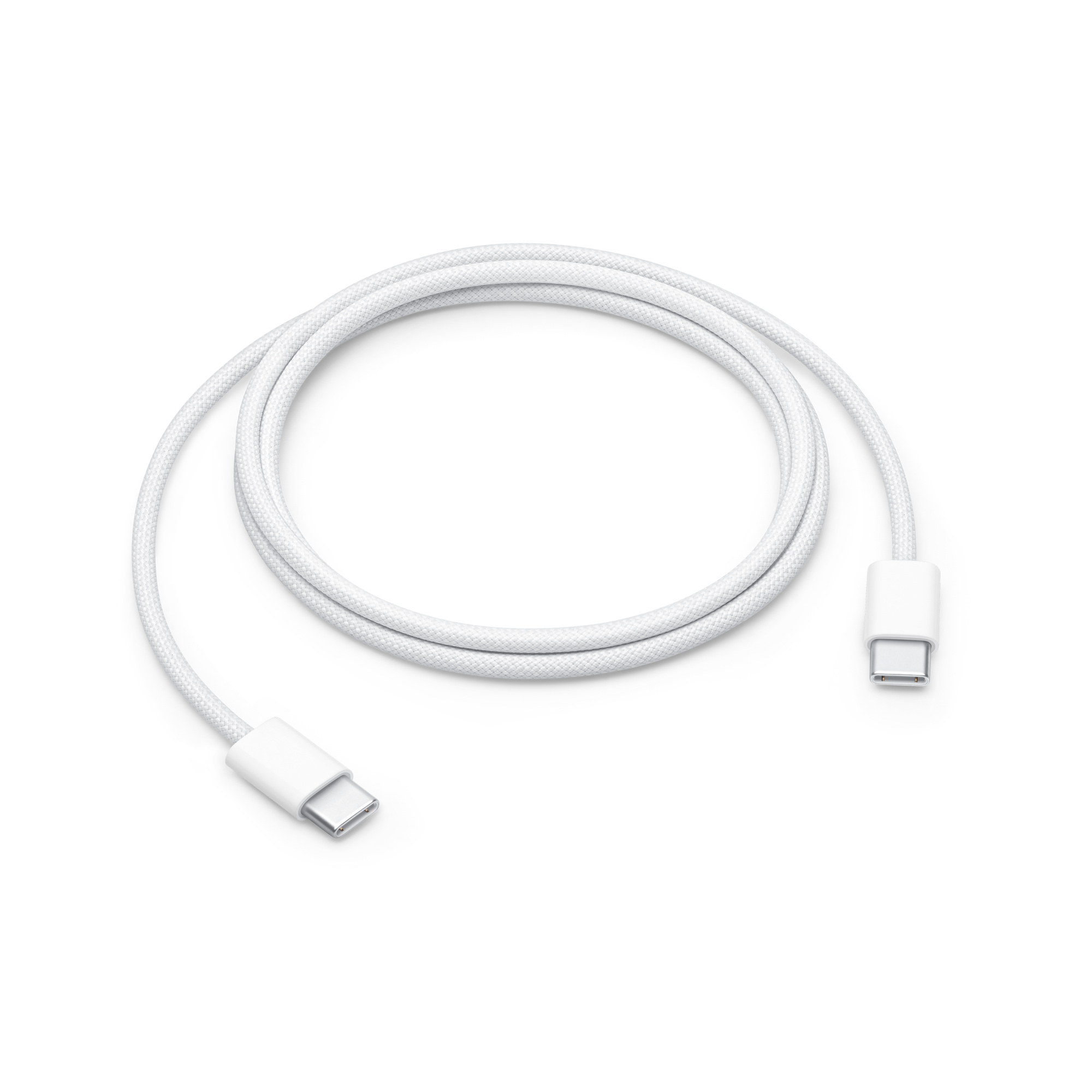 Originalní tkaný Kabel USB-C / USB-C Apple iPhone MYQT3ZM/A 2m bílý blistr