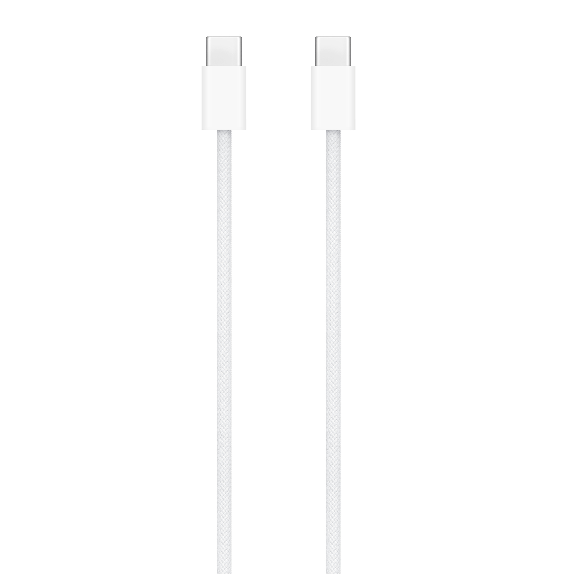 Originalní tkaný Kabel USB-C / USB-C Apple iPhone MYQT3ZM/A 2m bílý blistr