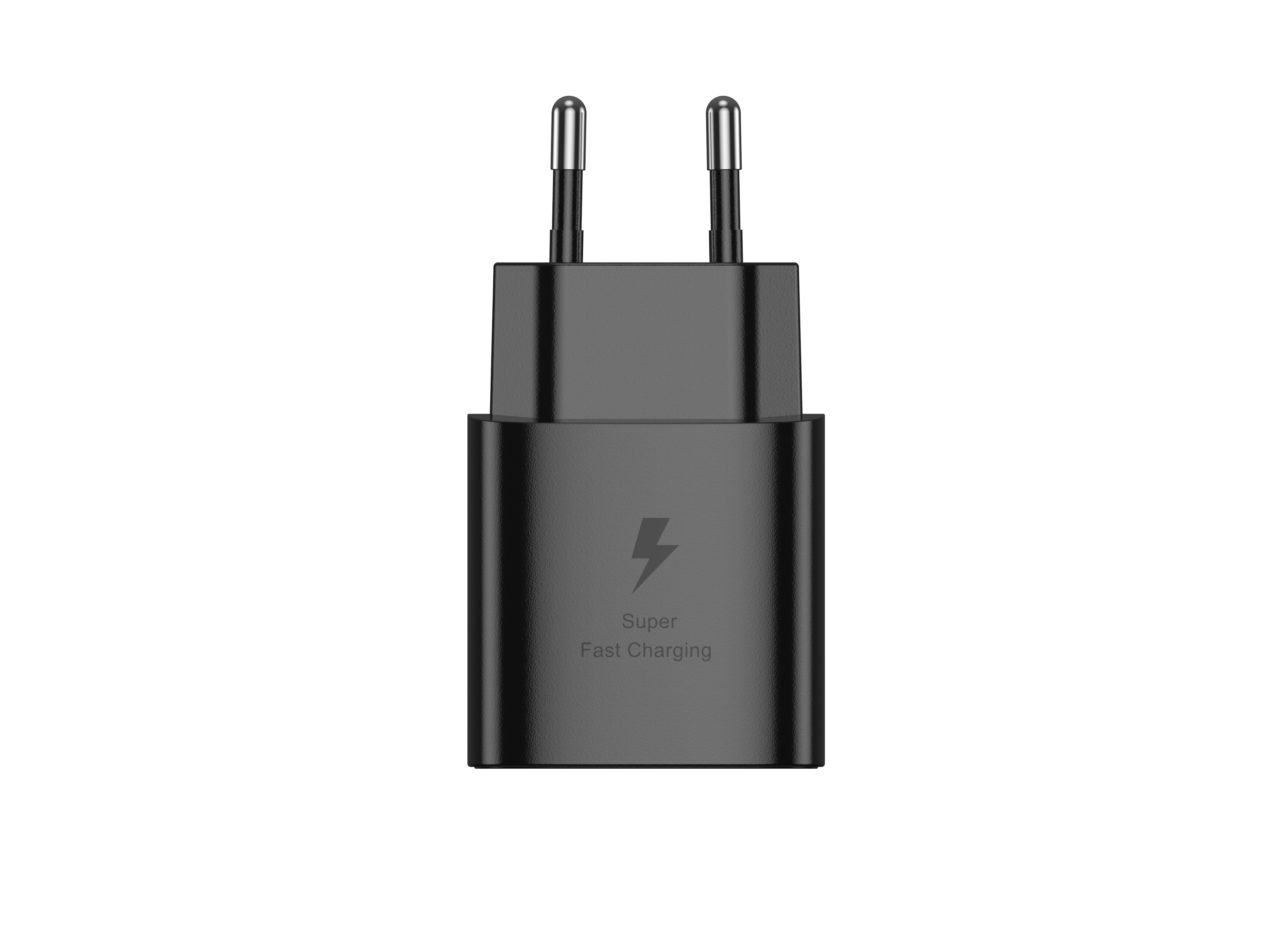 Jellico síťová nabíječka EU25 PD 25W USB-C černá Rychlá - bezpečná s výkonem 25W