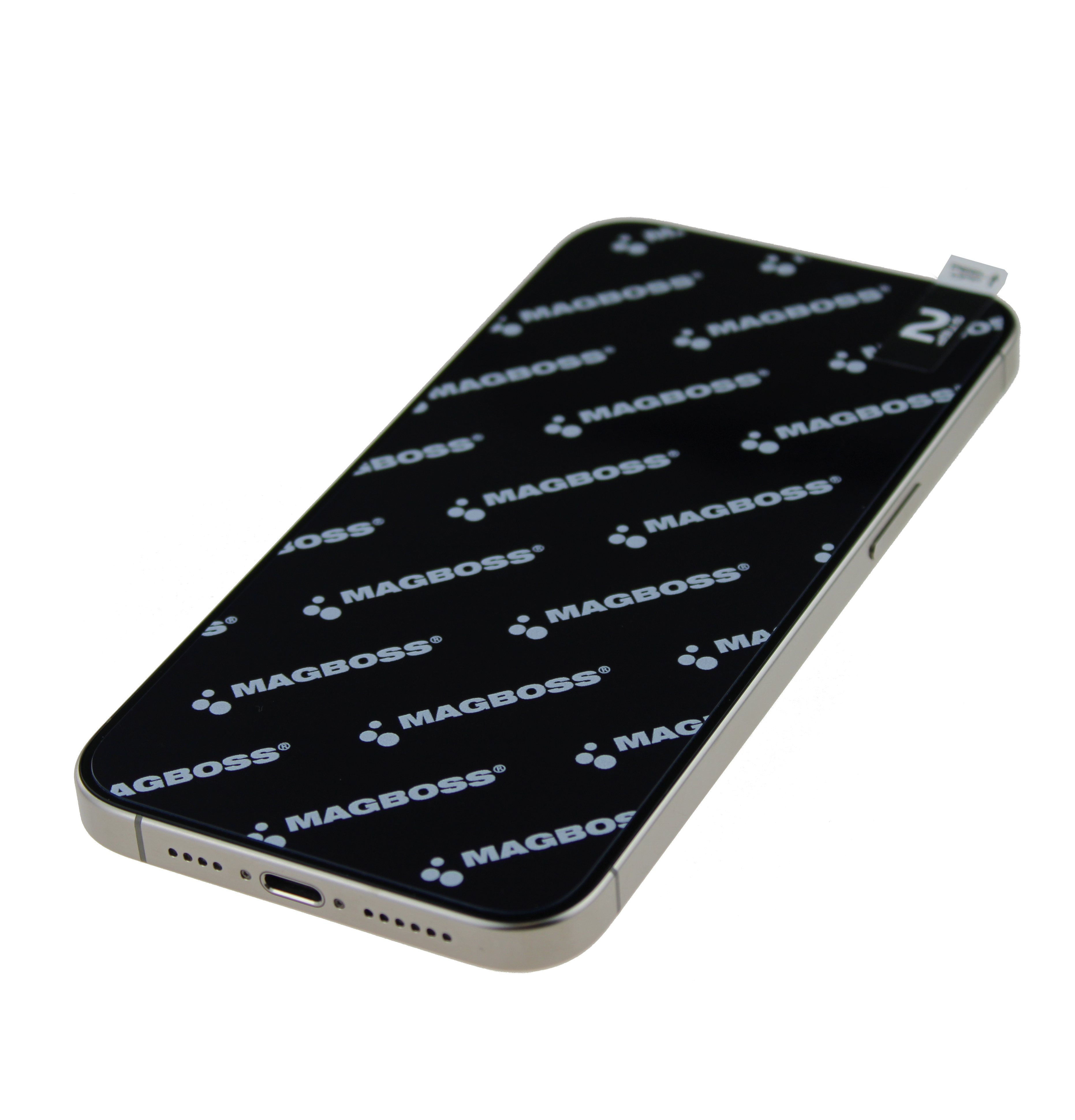 Magboss elastické hybridní ochranné tvrzené sklo iPhone 12 Mini 9H 5ks