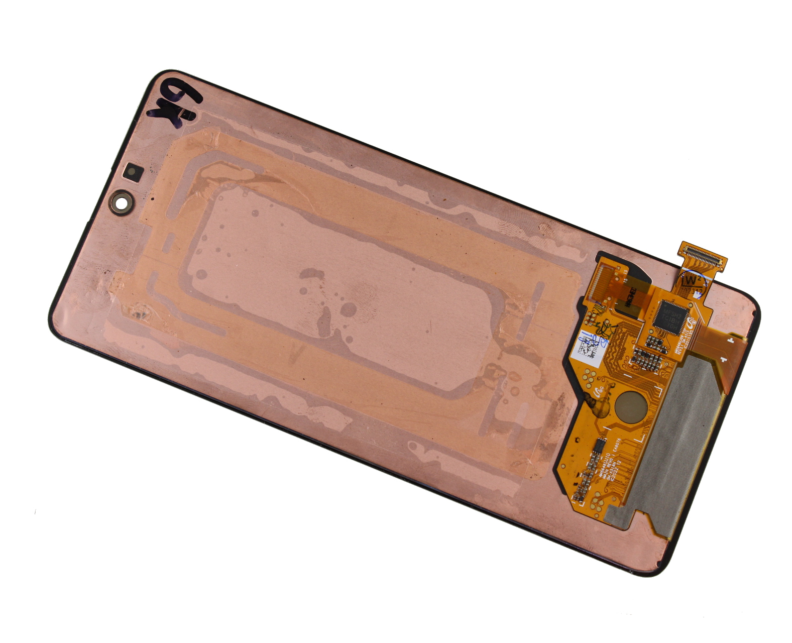 Originál LCD + Dotyková vrstva Samsung Galaxy A51 SM-A515 černá - repasovaný díl vyměněné sklíčko