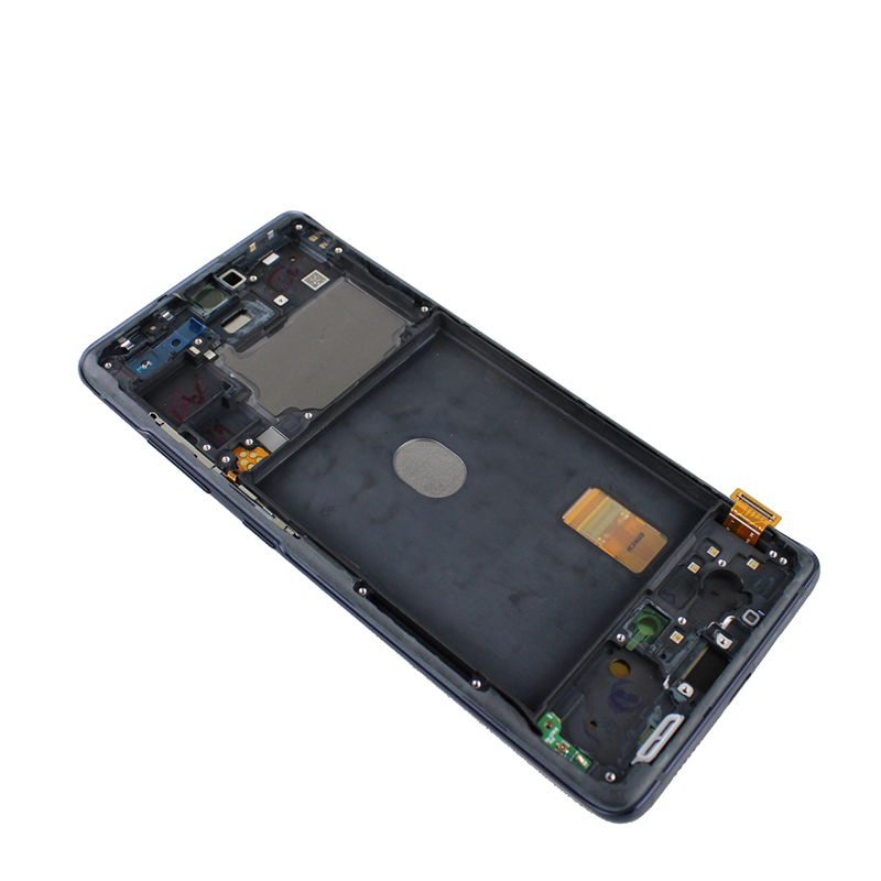 Originál LCD + Dotyková vrstva Samsung Galaxy S20 FE 5G SM-G781 - GALAXY S20 FE SM-G780 modrá Cloud navy - demontovaný díl
