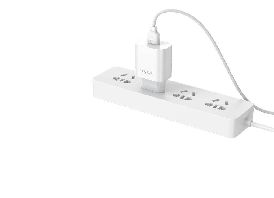 Jellico Síťová nabíječka AK165 22,5W 1xUSB QC3.0 + USB-C kabel bílá