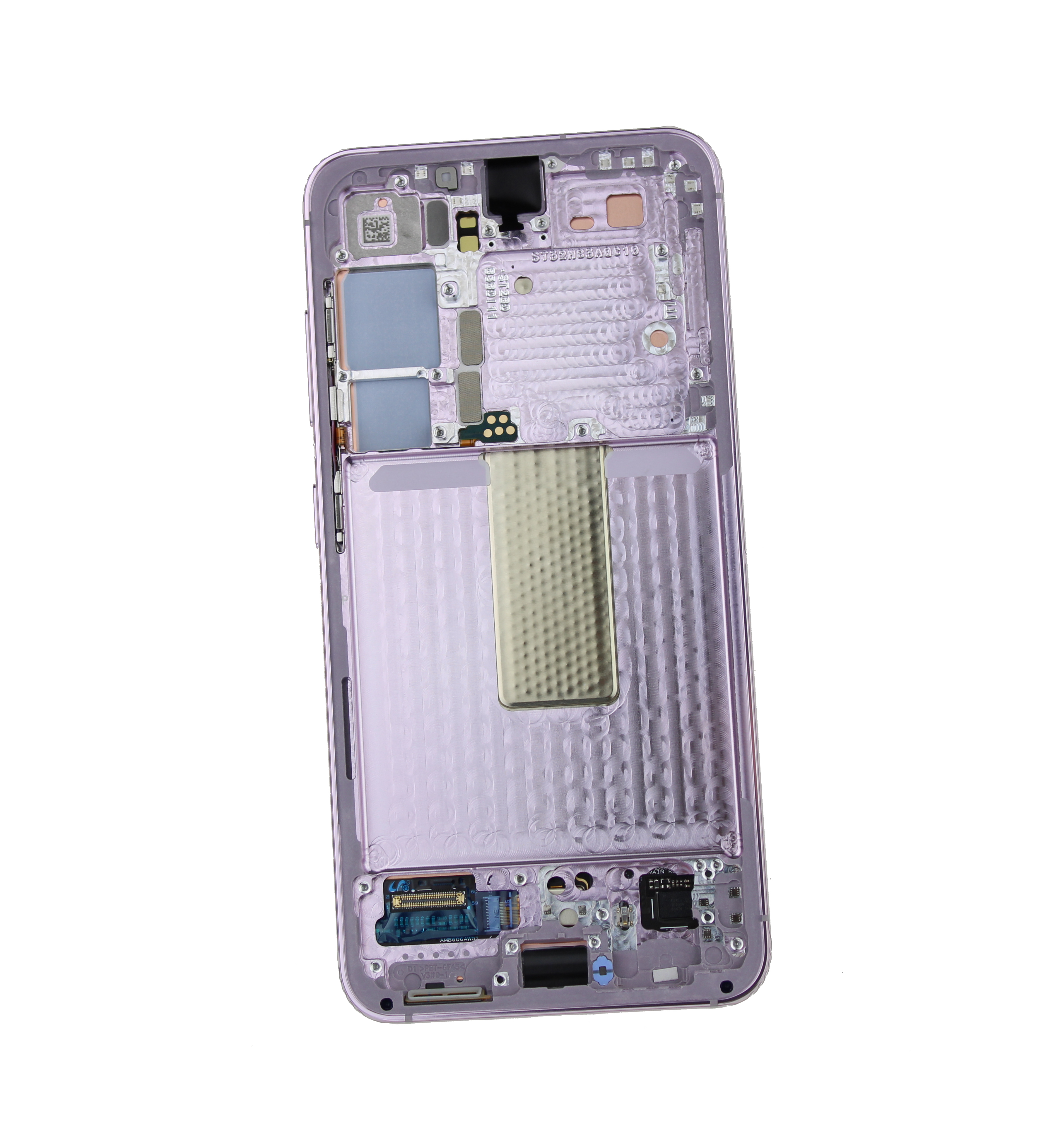 Originál LCD + Dotyková vrstva Samsung Galaxy S23 SM-S911 fialovo-růžový