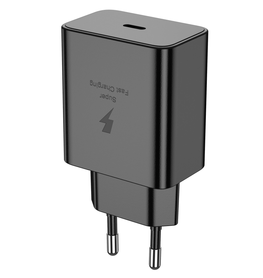 Jellico síťová nabíječka EU45 GaN PD 45W 1xUSB-C + kabel USB-C / USB-C černá