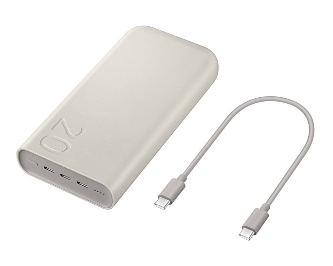 Originál Powerbanka Samsung EB-P4520XUE 45W 20 000mAh 3x USB-C
