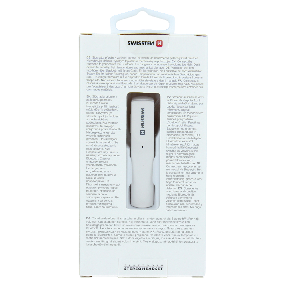 Swissten bluetooth headset UL-9 - Lehké a kvalitní bluetooth sluchátko handsfree