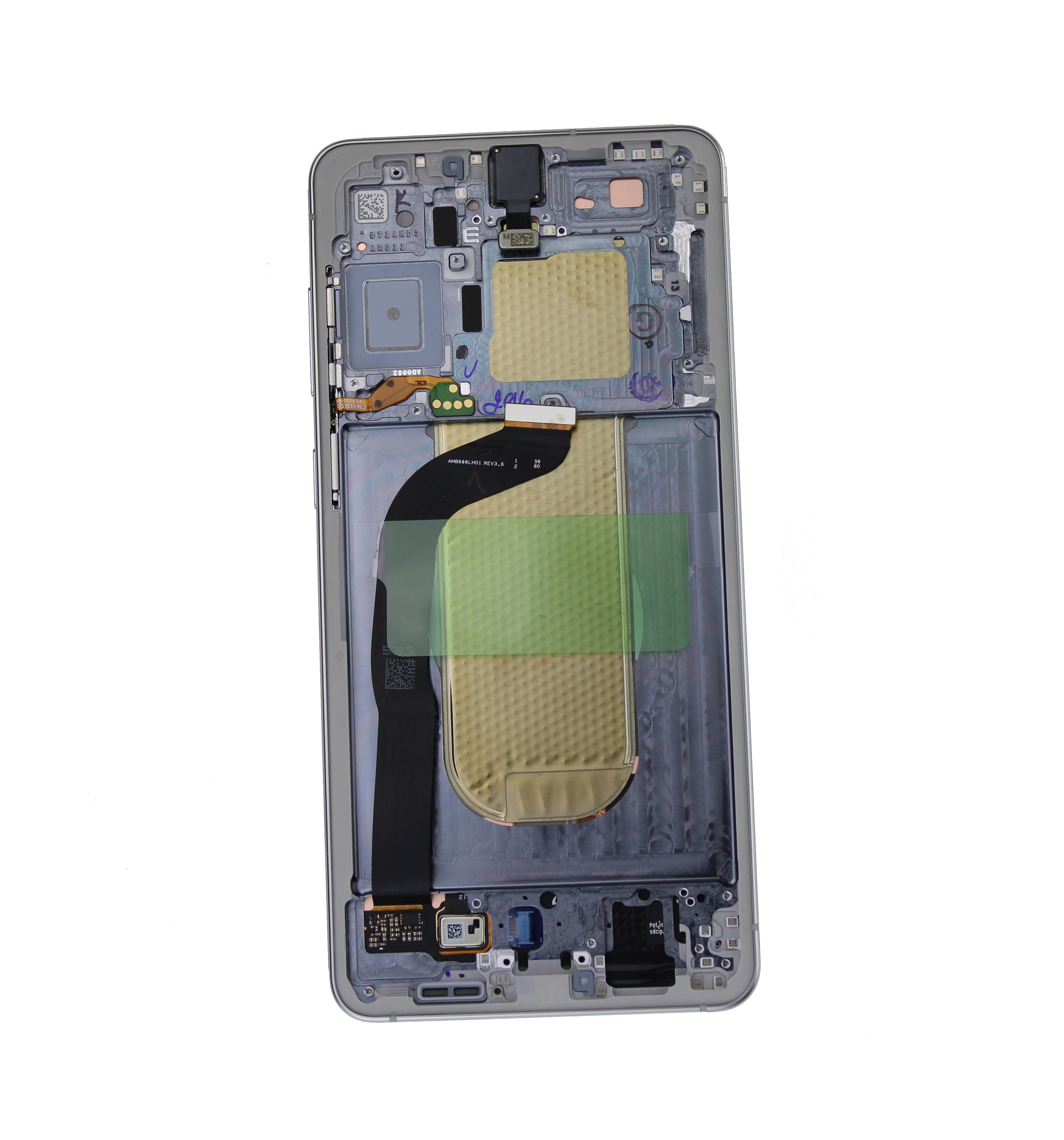 OriginálLCD + Dotyková vrstva Samsung Galaxy S25 Edge SM-S937 stříbrná titanová
