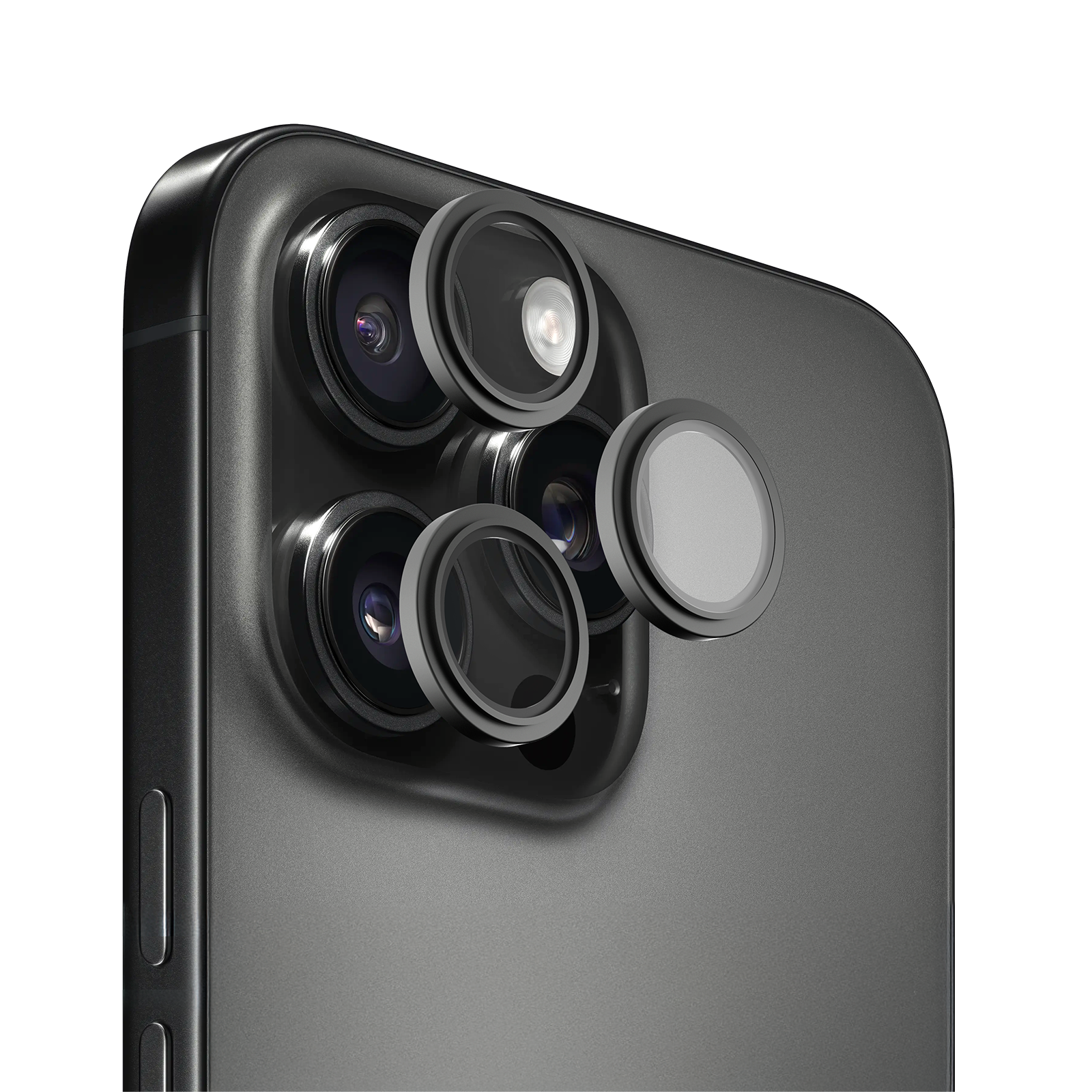 Hammer Glass – ochranné sklo na fotoaparát Lens Protector iPhone 16 Pro - iPhone 16 Pro Max