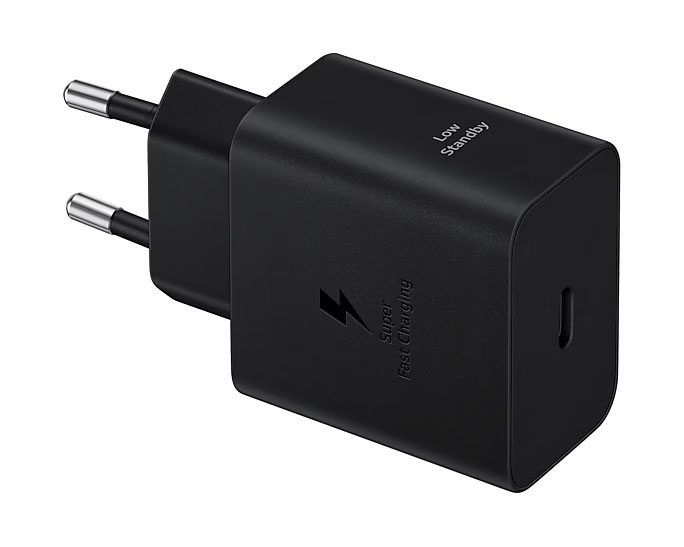 Originál síťová nabíječka Samsung EP-T4511XBEGEU PD 45W - kabel USB-C 1,8m černá blistr