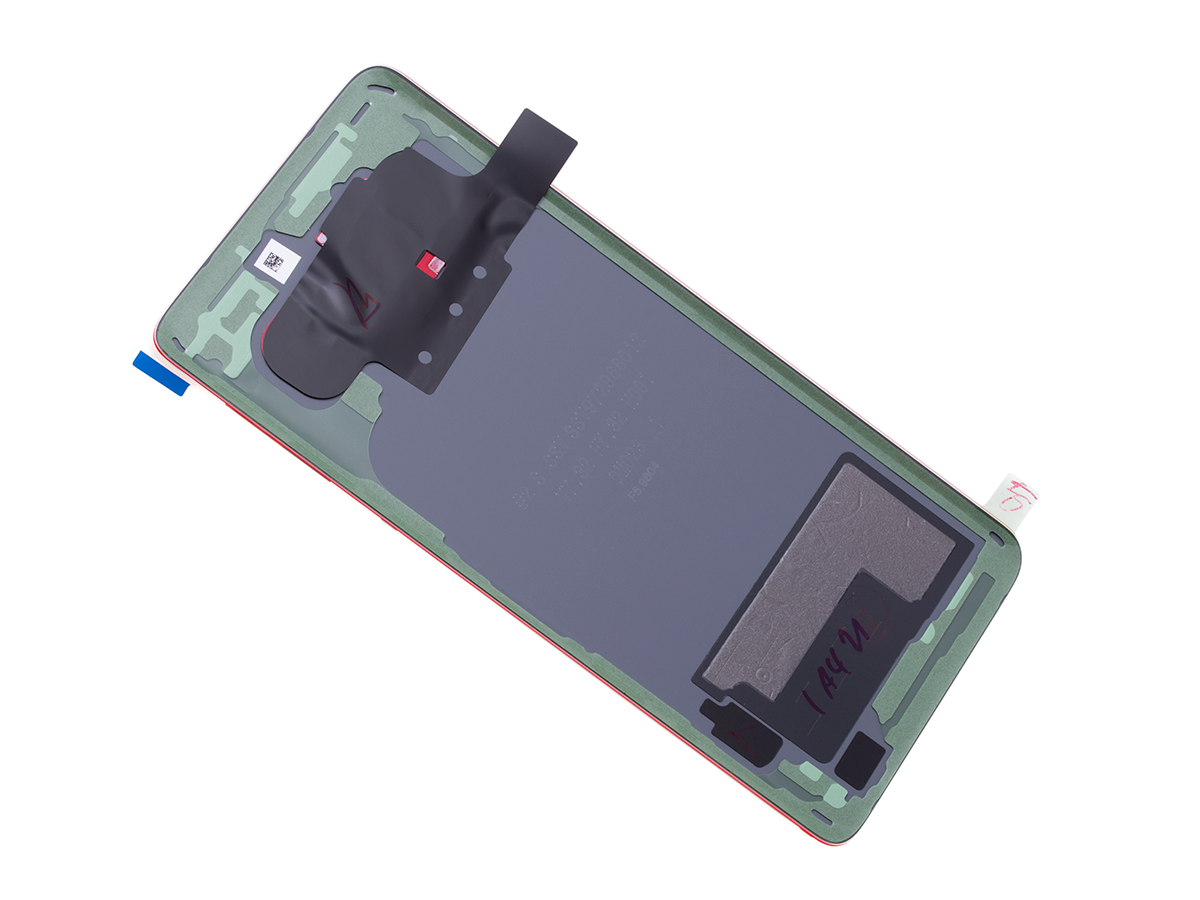 Originál kryt baterie Samsung Galaxy S10 SM-G973 červený + lepení