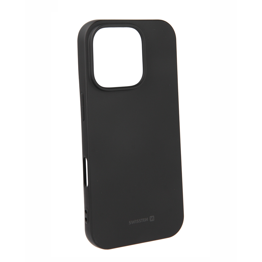 Swissten obal pro iPhone 17 Air měkké ochranné pouzdro černé