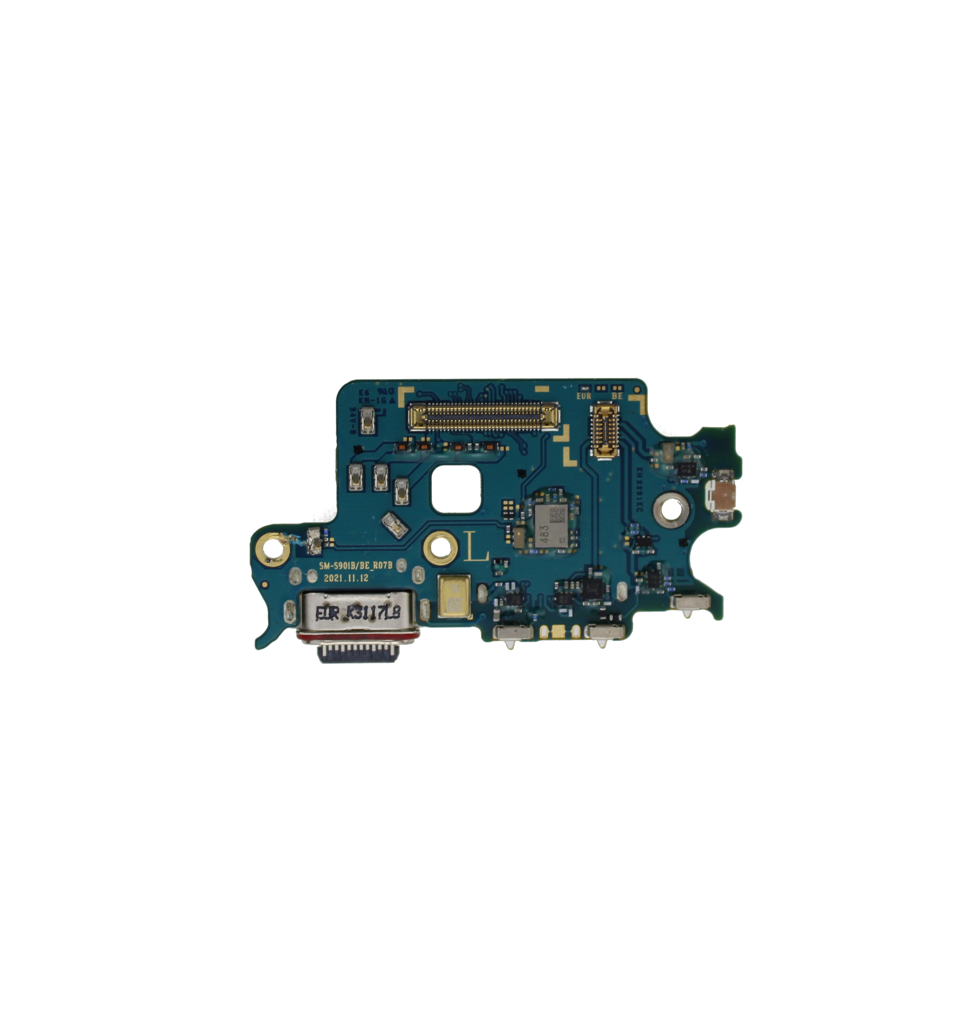 Deska s USB nabíjecím konektorem Samsung Galaxy S22 SM-S901