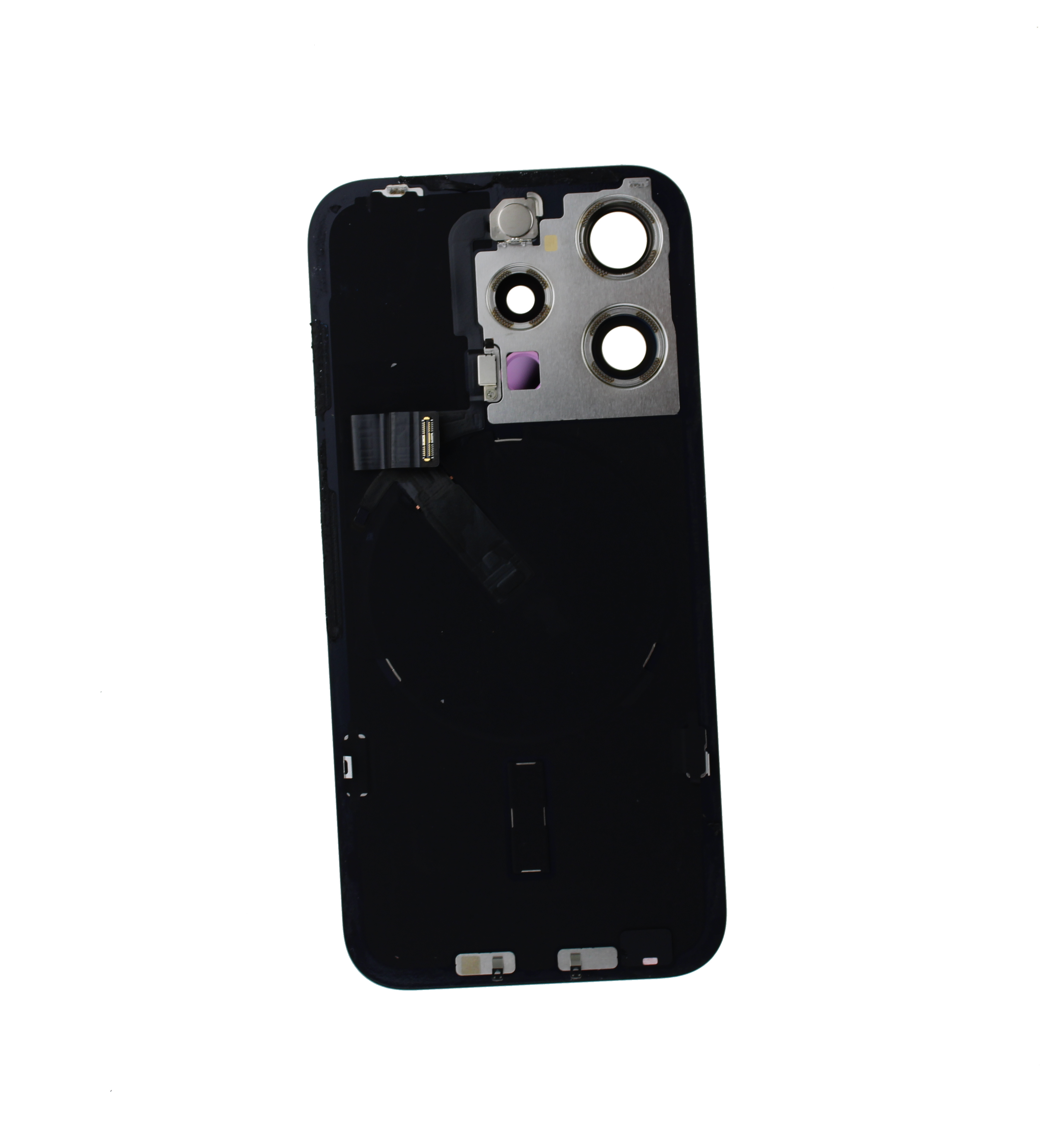 Originál kryt baterie iPhone 15 Pro bílý - demontovaný díl Grade A