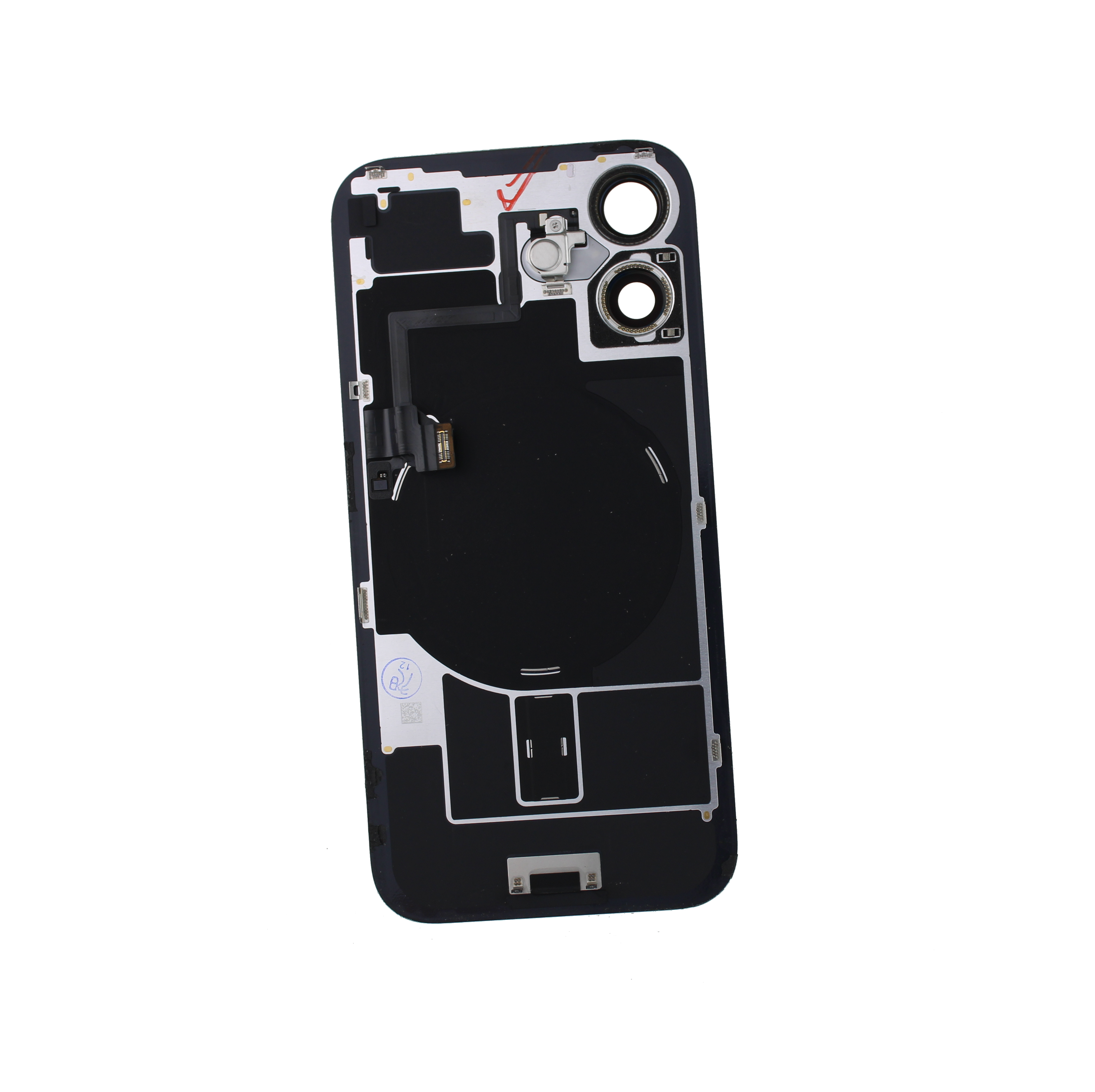 Originál kryt baterie iPhone 16 bílý - demontovaný díl Grade A