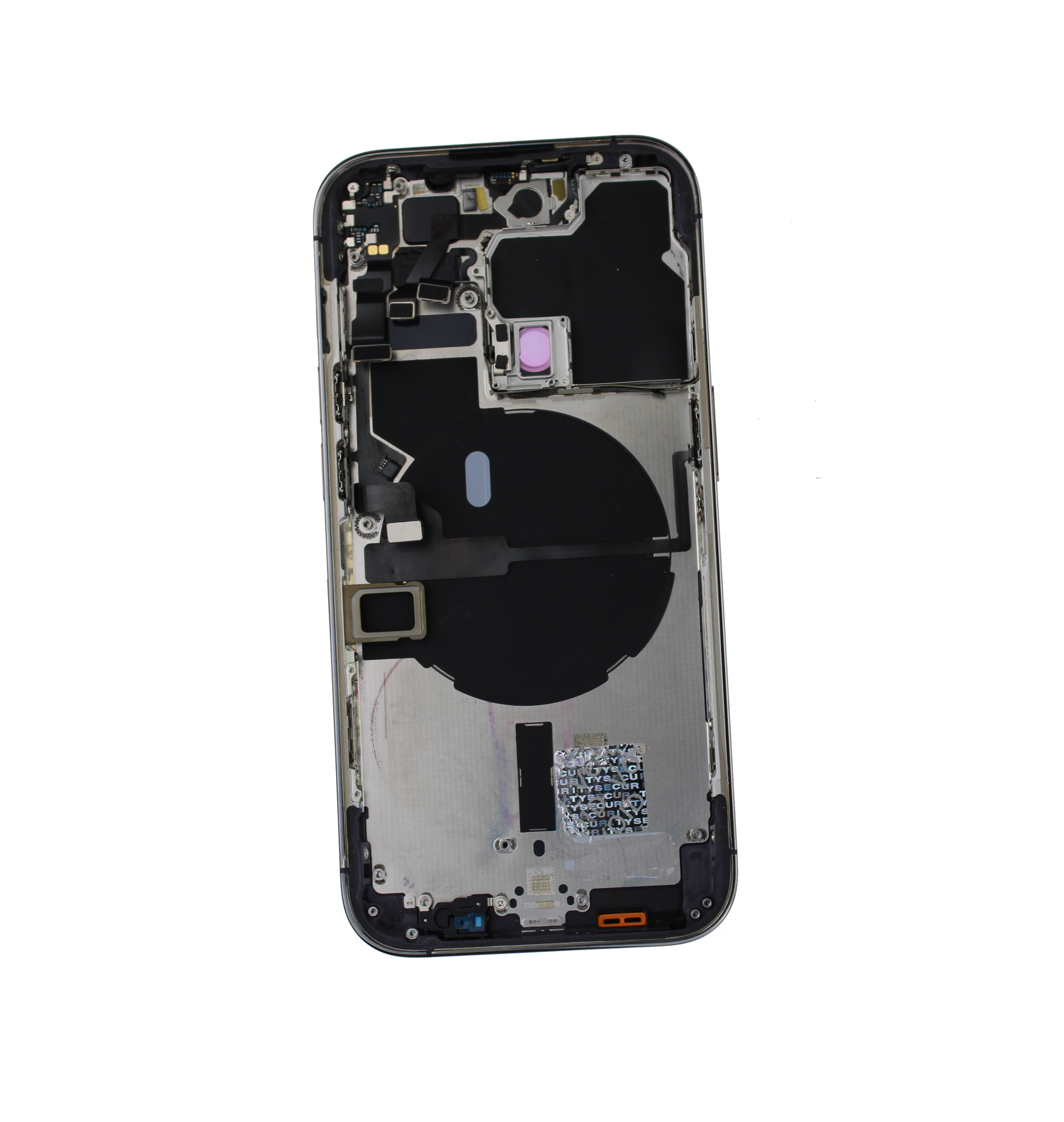 Originál korpus a kryt baterie iPhone 14 Pro fialový - demontovaný díl Grade A