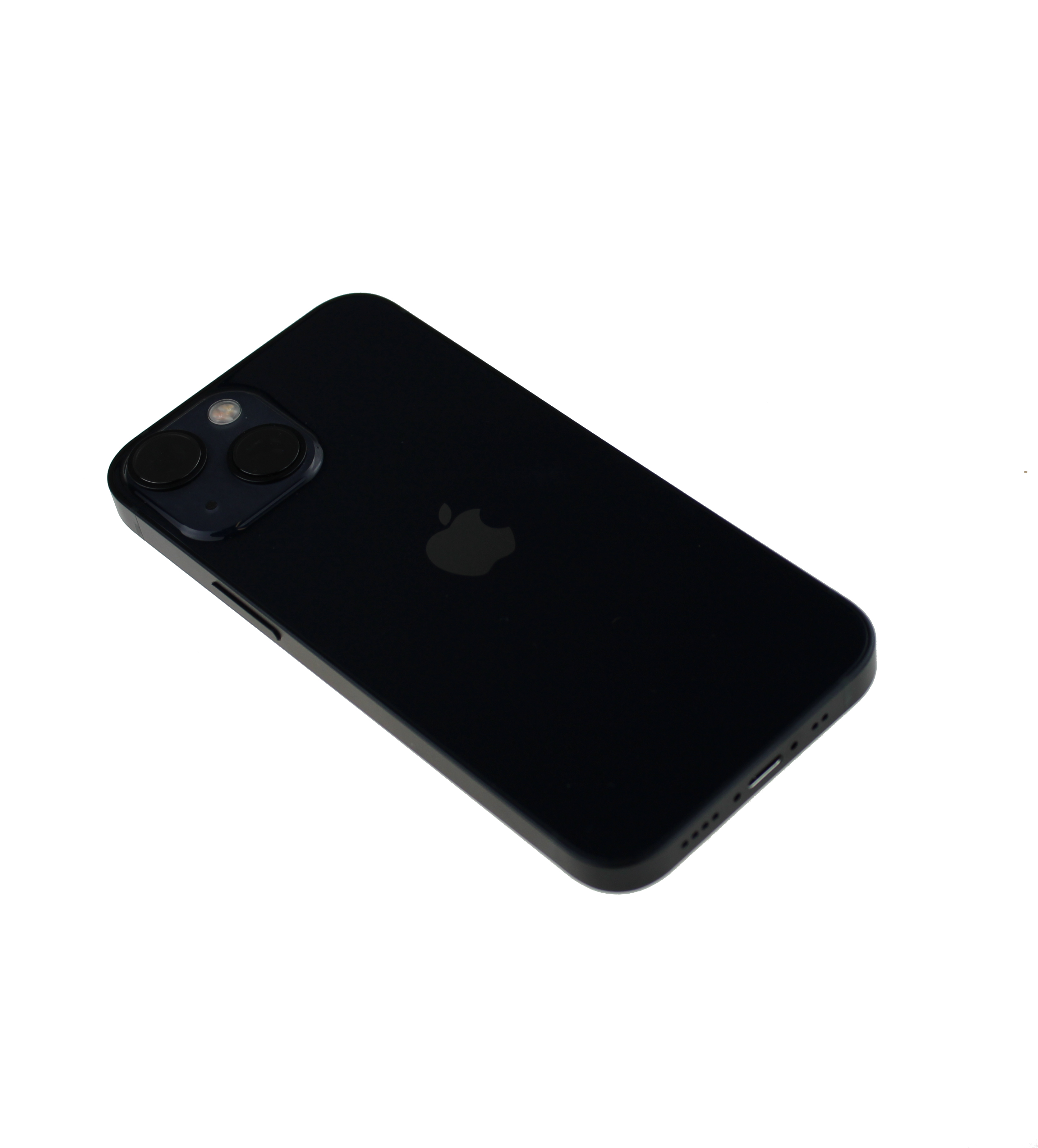 Originál korpus a kryt baterie iPhone 13 mini černý - demontovaný díl Grade A
