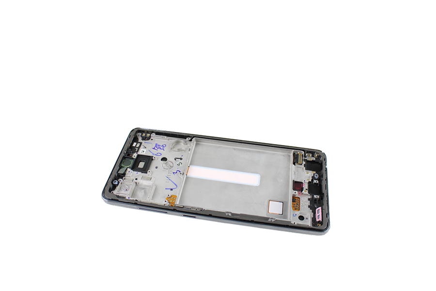 Originál LCD + Dotyková vrstva Samsung Galaxy A52 SM-A525 - Galaxy A52 SM-A526 bílá repasovaný díl - vyměněné sklíčko