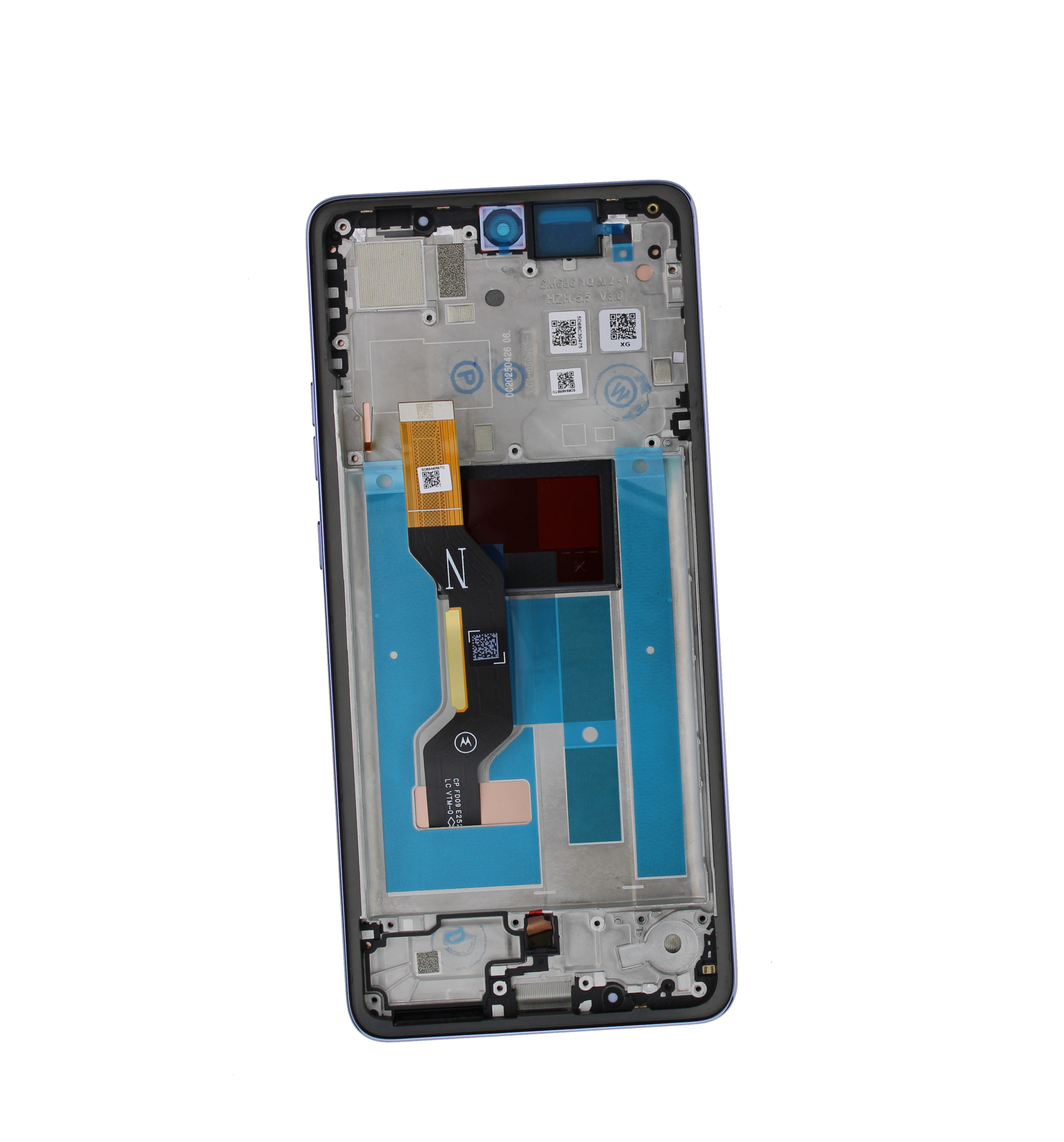 Originál LCD + Dotyková vrstva Motorola Moto G86 modrý