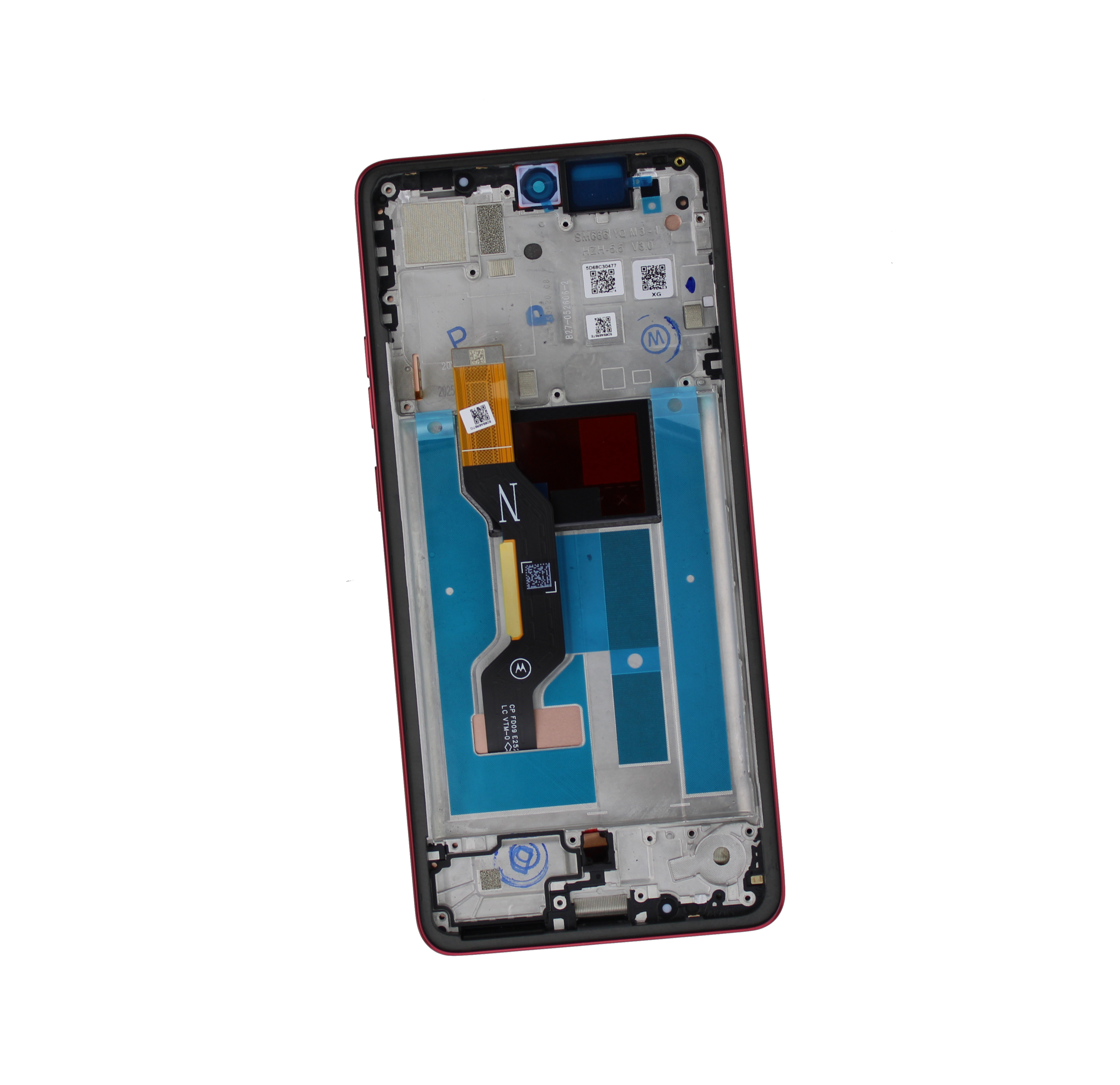 Originál LCD + Dotyková vrstva Motorola Moto G86 červený
