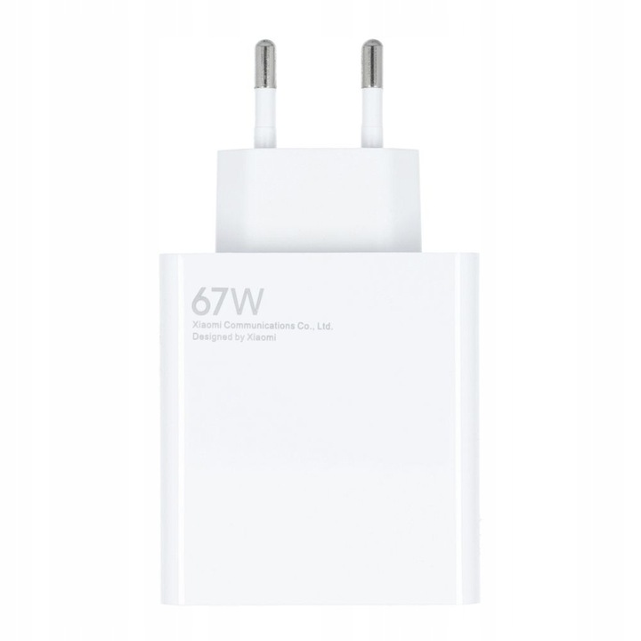 Originál síťová nabíječka Xiaomi 67W QC 3.0 blistr