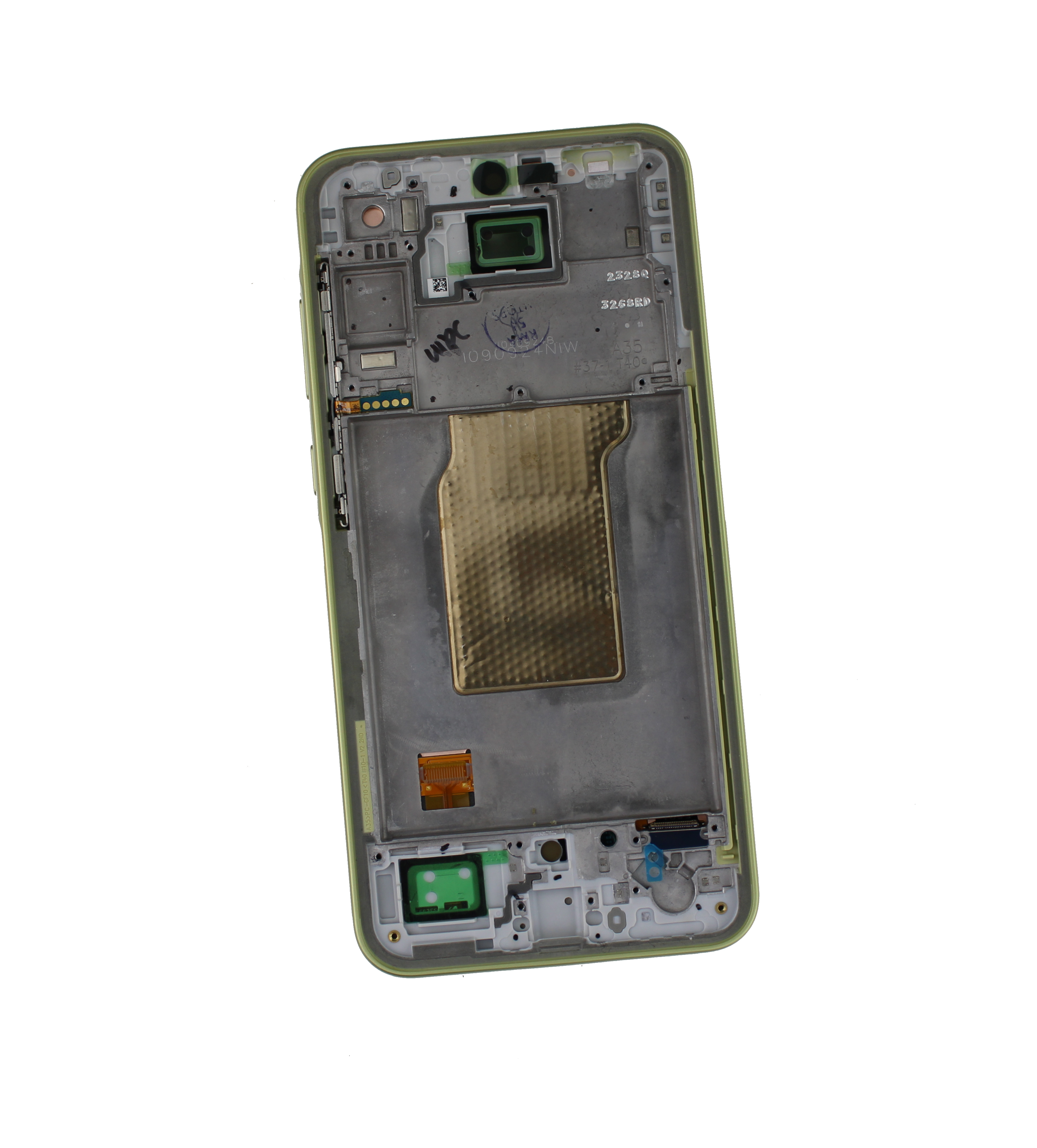 Originál LCD + Dotyková vrstva Samsung Galaxy A35 SM-A356 žlutý