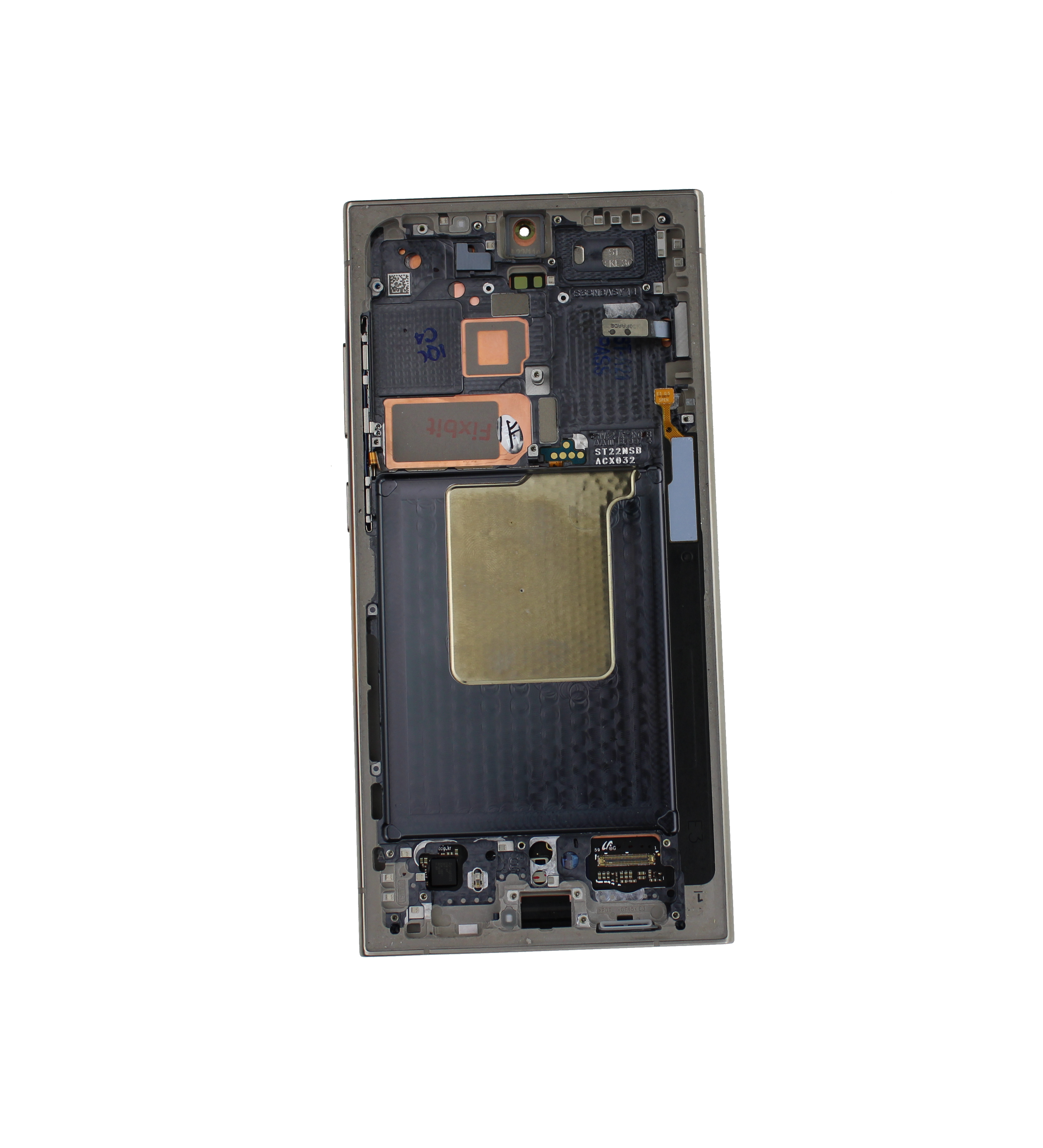 Originál LCD + Dotyková vrstva Samsung Galaxy S24 Ultra 5G SM-S928 šedo-stříbrný - repasovaný díl vyměněné sklíčko