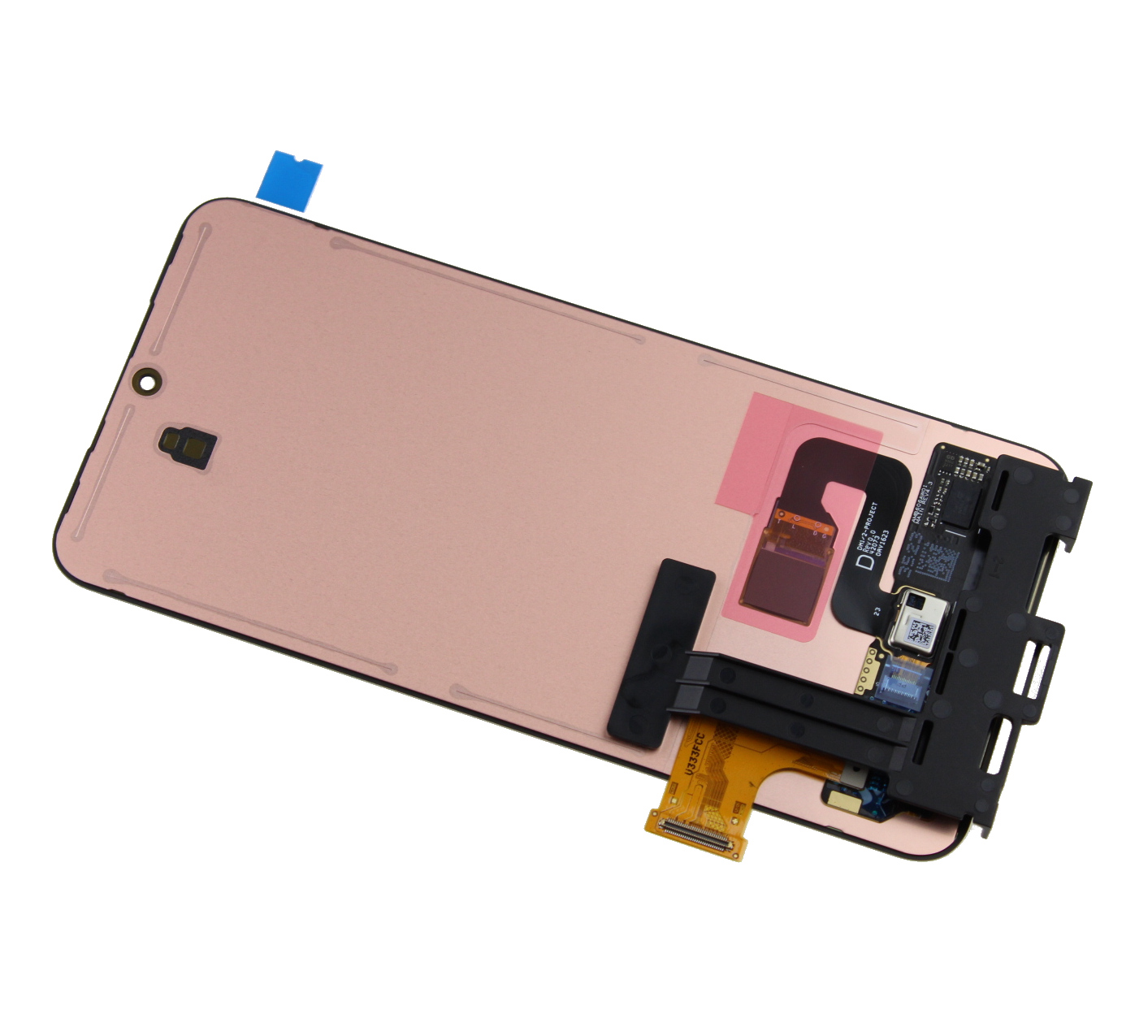 Originál LCD + Dotyková vrstva Samsung Galaxy S23 5G SM-S911 černý bez rámečku - repasovaný díl vyměněné sklíčko
