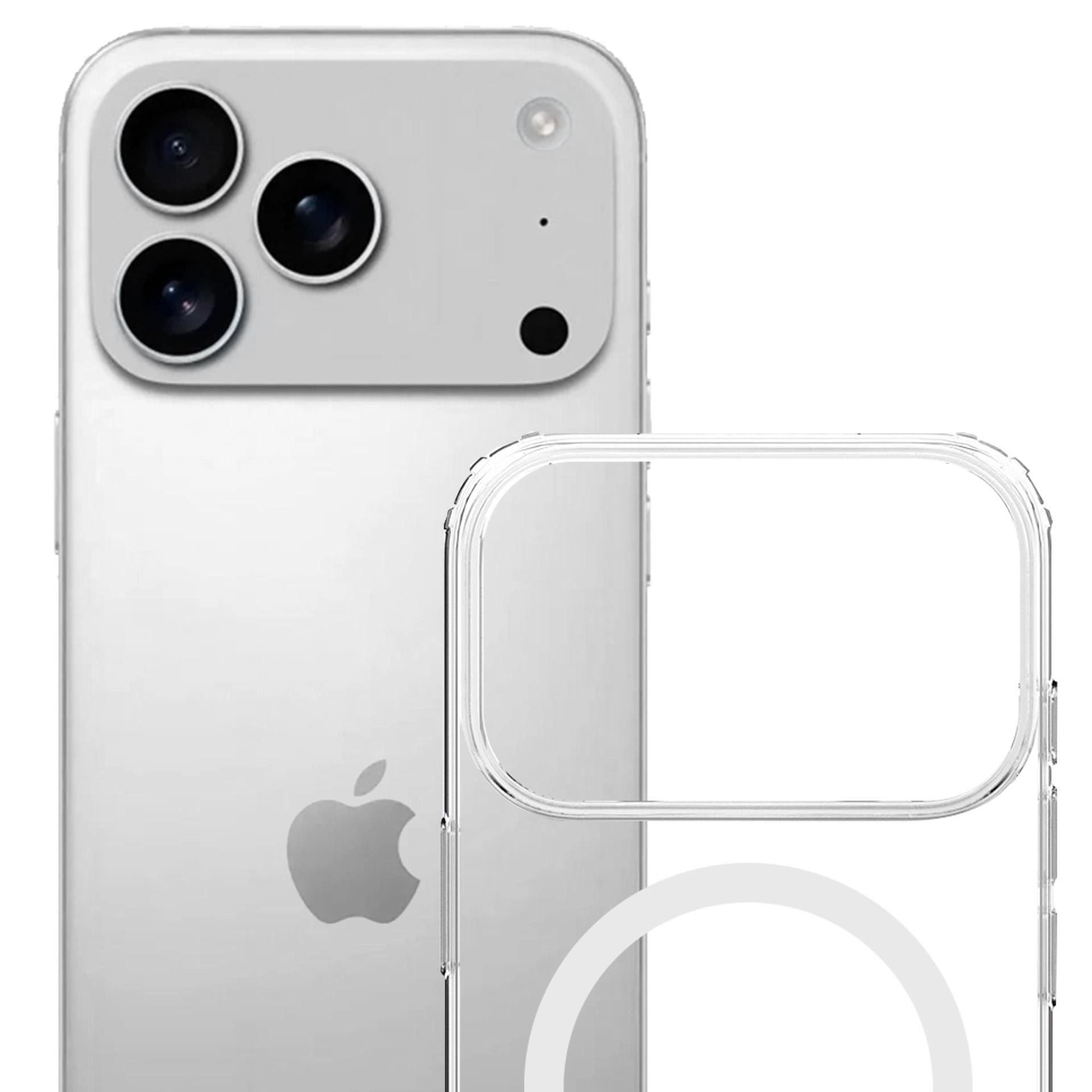 Obal iPhone 17 Pro MagSafe 3mk Armor transparentní