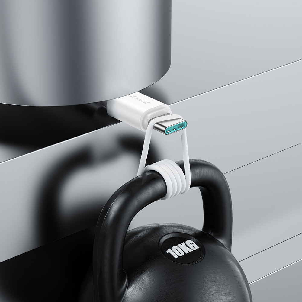 Joyroom USB nabíjecí/datový kabel - USB-C 3A 1m bílý(S-UC027A9