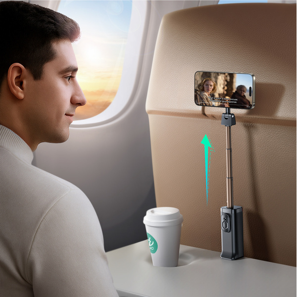 Joyroom selfie tyč JR-ZS509 s MagSafe a Bluetooth černá