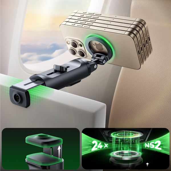 Joyroom selfie tyč JR-ZS509 s MagSafe a Bluetooth černá