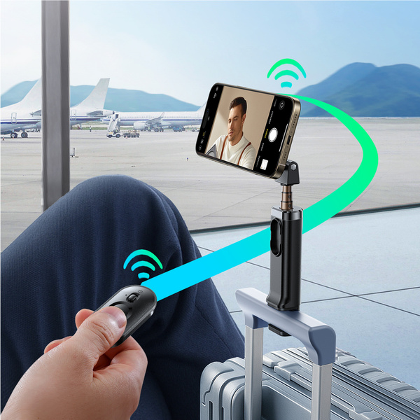 Joyroom selfie tyč JR-ZS509 s MagSafe a Bluetooth černá