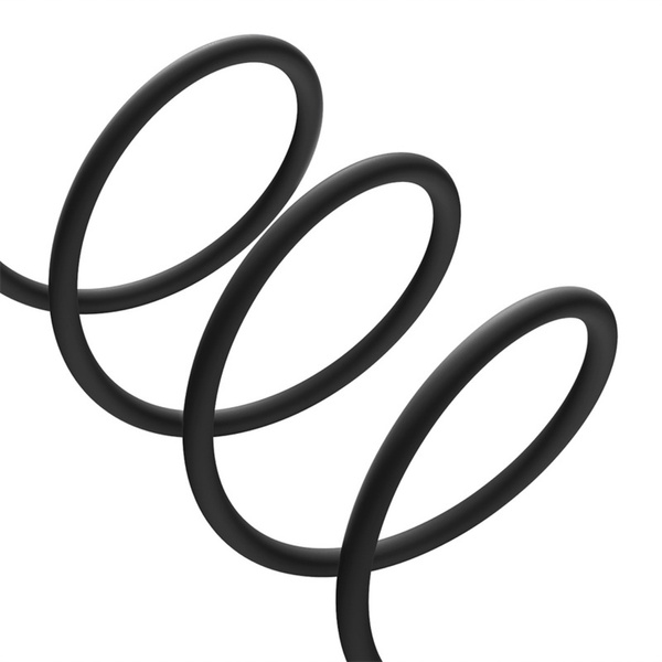 Baseus Pudding Series kabel USB-C / USB-C 100W 1,2 m černý
