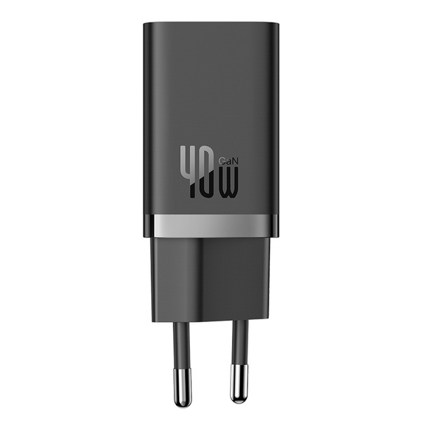 Baseus GaN5 Pro síťová nabíječka 2x USB-C 40W černá