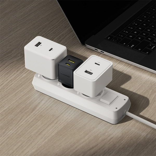 Baseus Palm 30W síťová nabíječka USB-C + USB-A černá