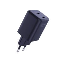 3mk Hyper GaN Charger 45W síťová nabíječka PD QC 4.0 PPS 2× USB-C černá