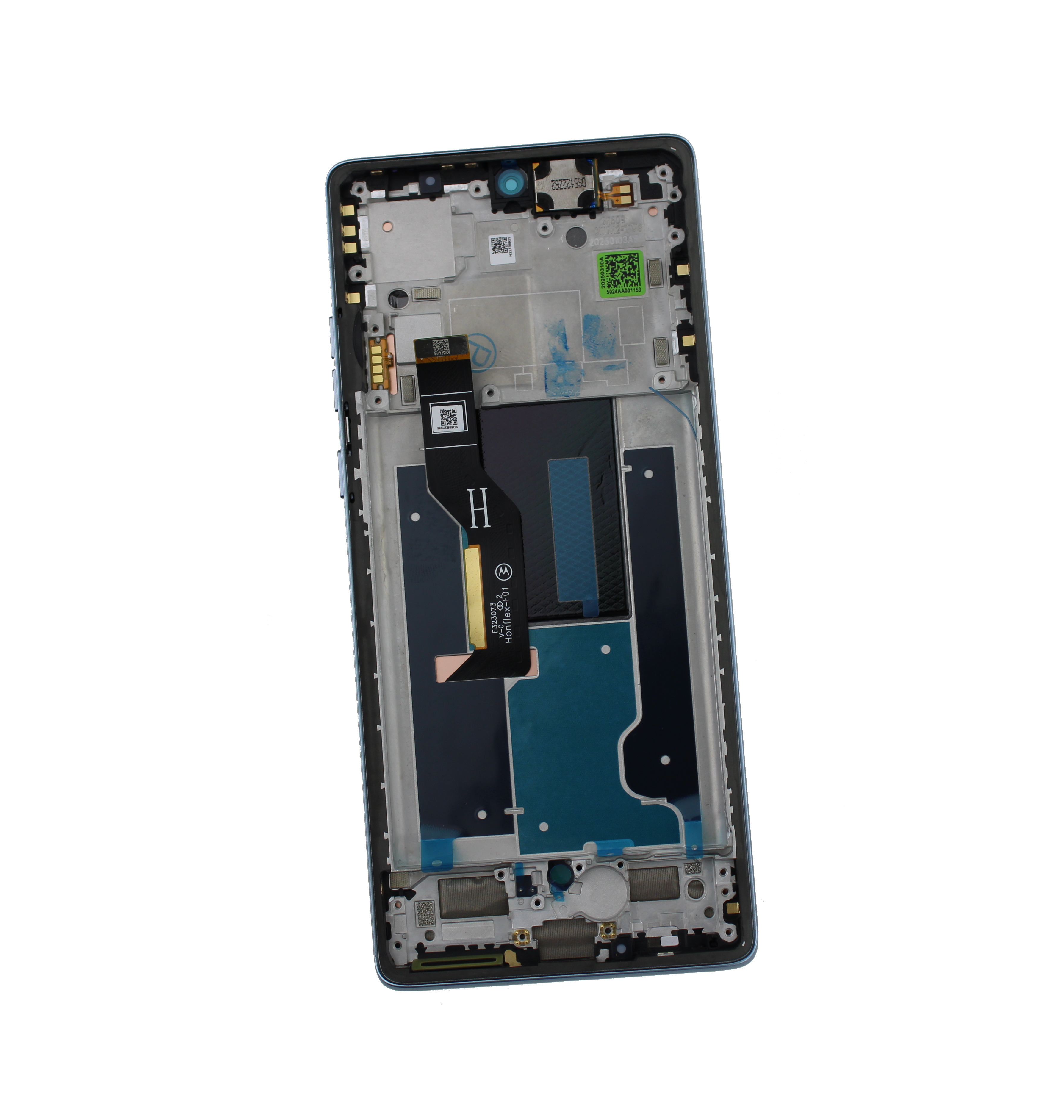 Originál LCD + Dotyková vrstva Motorola Moto Edge 50 Fusion XT2429 modrý Marshmallow Blue