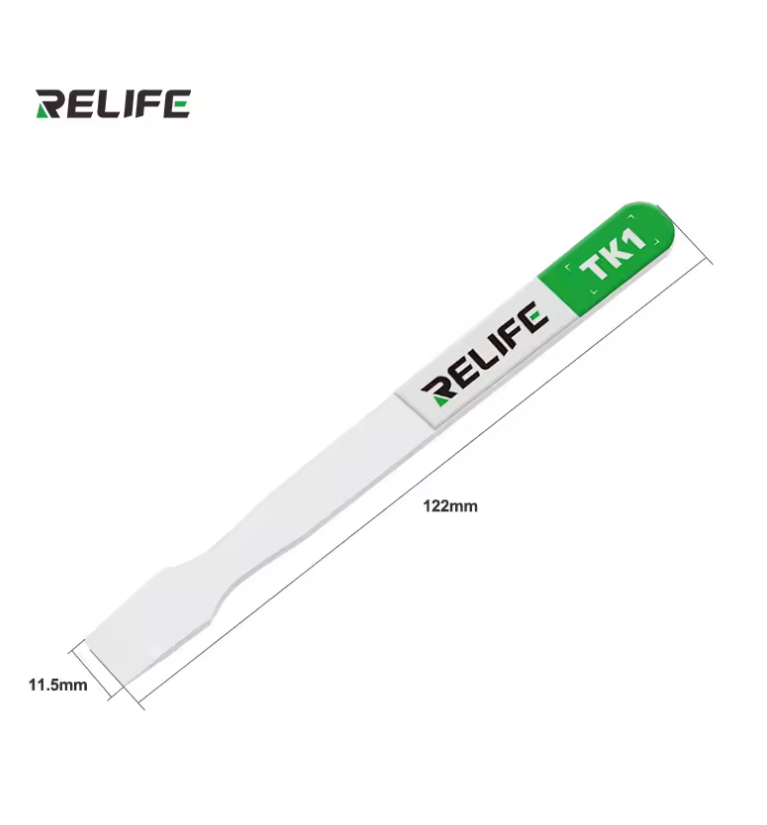 RELIFE TK1 profesionální keramická škrabka určená pro přesné čištění základních desek, cínu - BGA čipů a elektronických komponentů