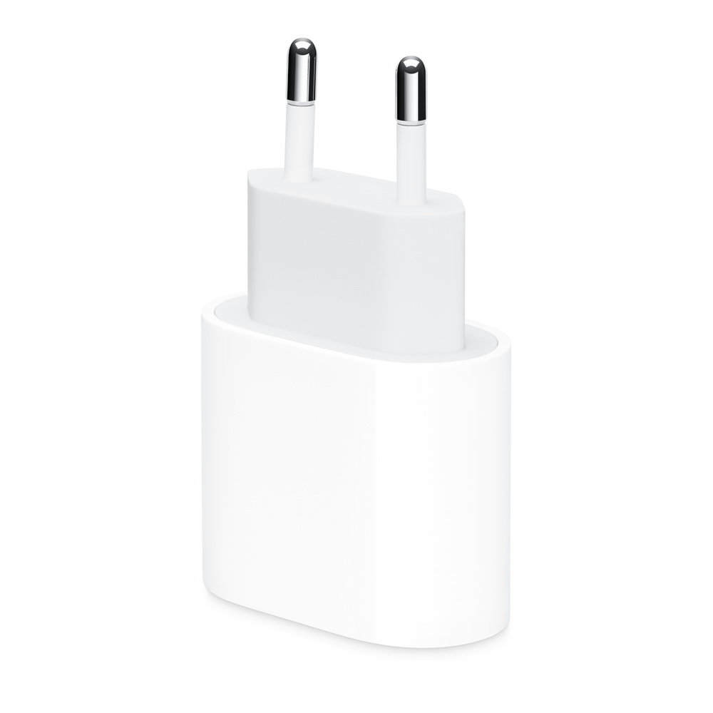Originál síťová nabíječka iPhone MHJE3ZM/A 20W bílá Blister