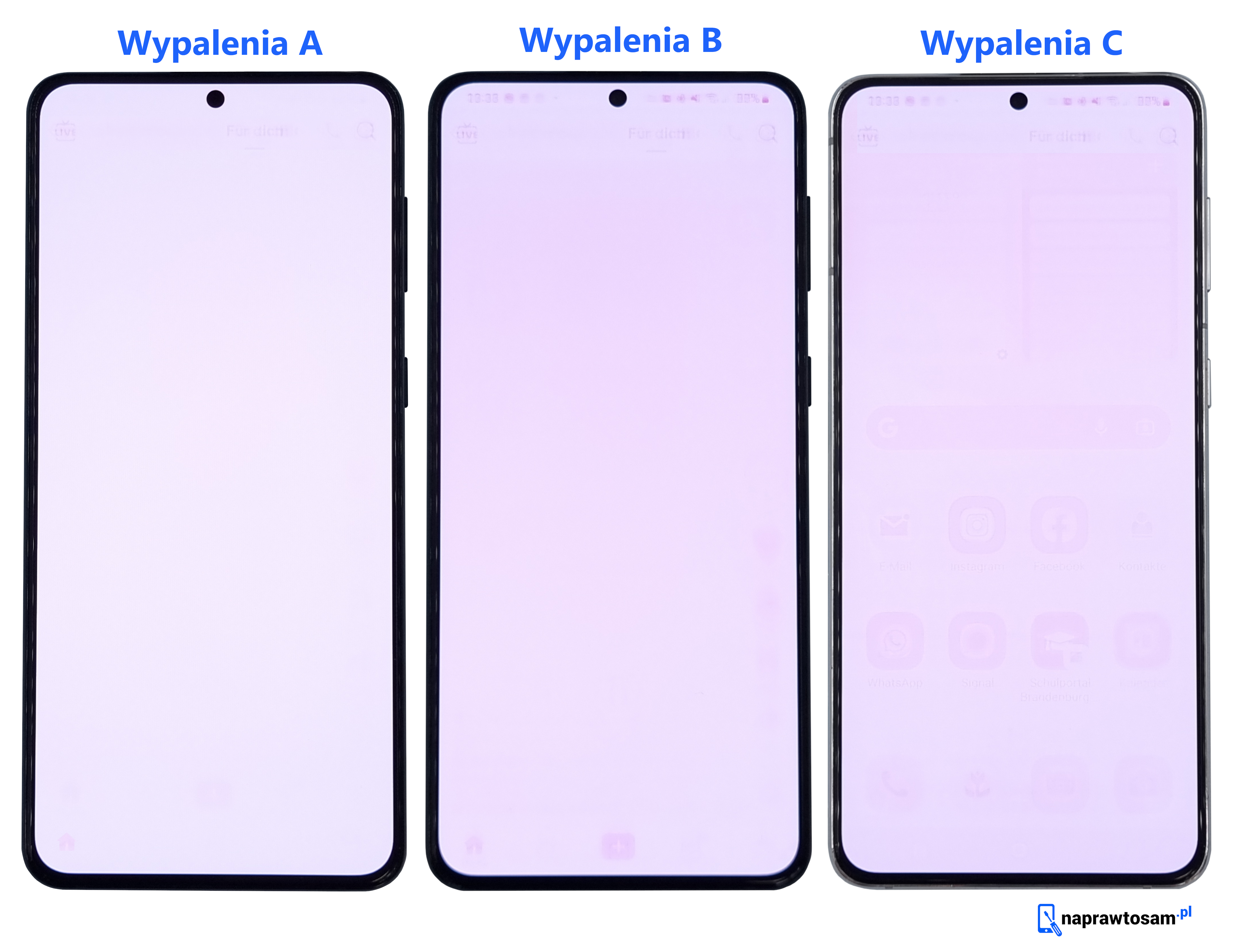 Originál LCD + Dotyková vrstva Samsung Galaxy A52 SM-A525 - Galaxy A52 5G SM-A526 černý - demontovaný dí - vypálení LCD A