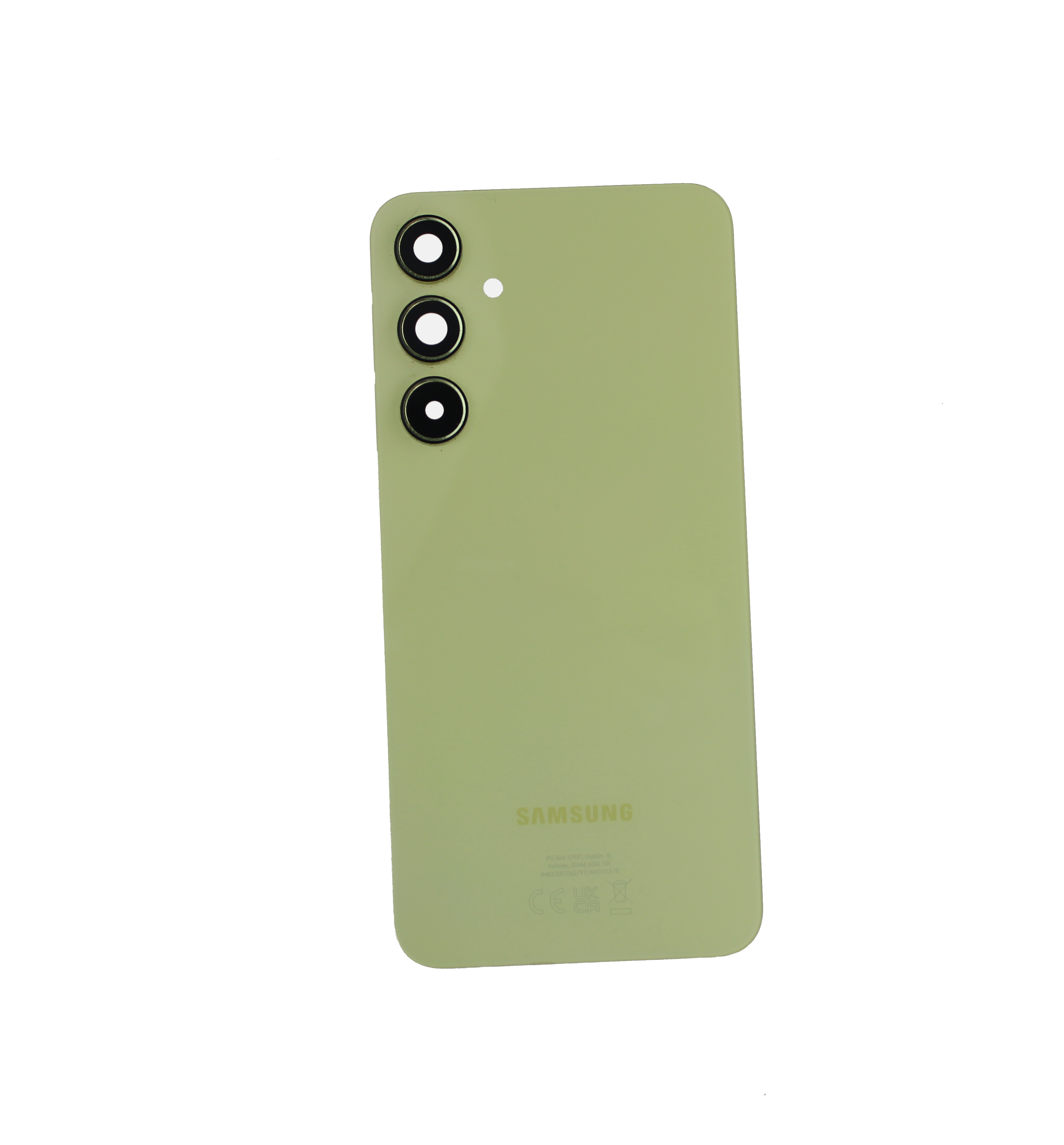 Originál kryt baterie Samsung Galaxy A55 5G SM-SA556 žlutý - demontovaný díl