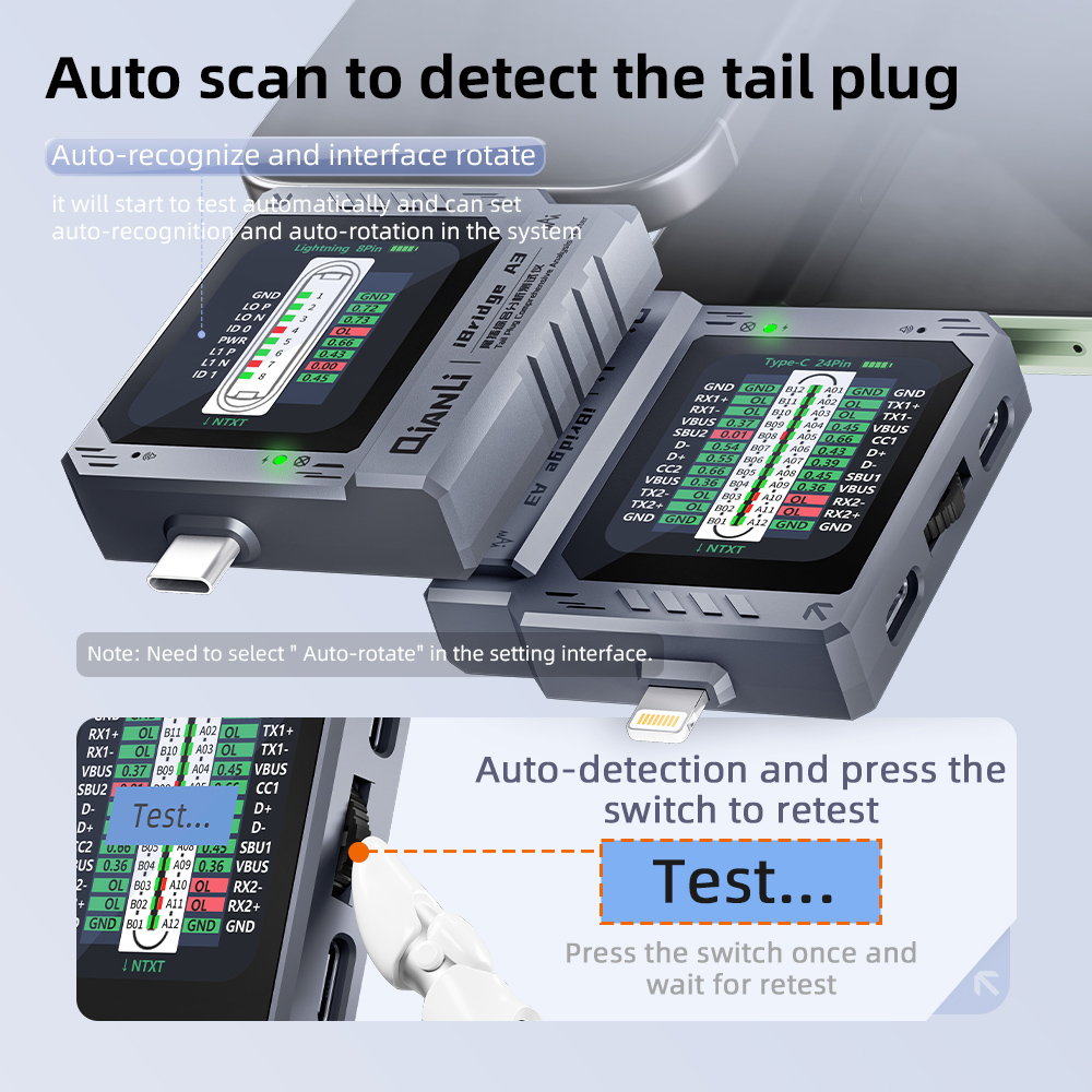 QianLi iBridge A3 – Komplexní Diagnostický Tester