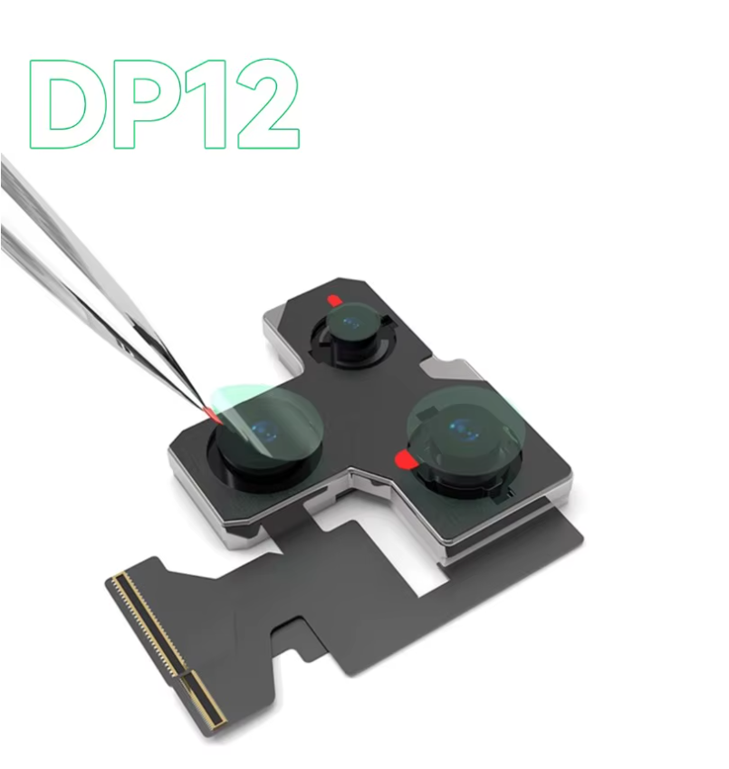 MECHANIC DP12 Ochranná fólie na čočku fotoaparátu telefonu 7 mm a 12 mm