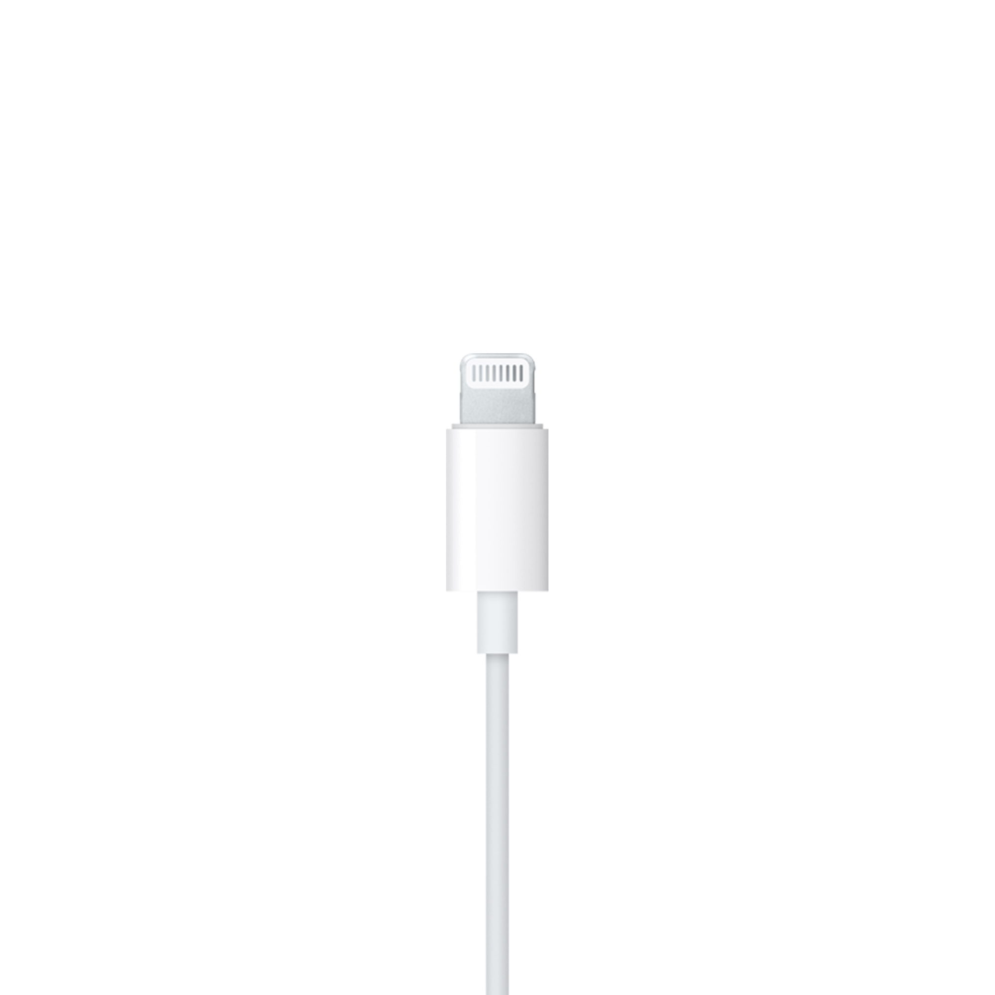 Originalní sluchátka Apple EarPods Lightning MMTN2ZM/A bílá bulk