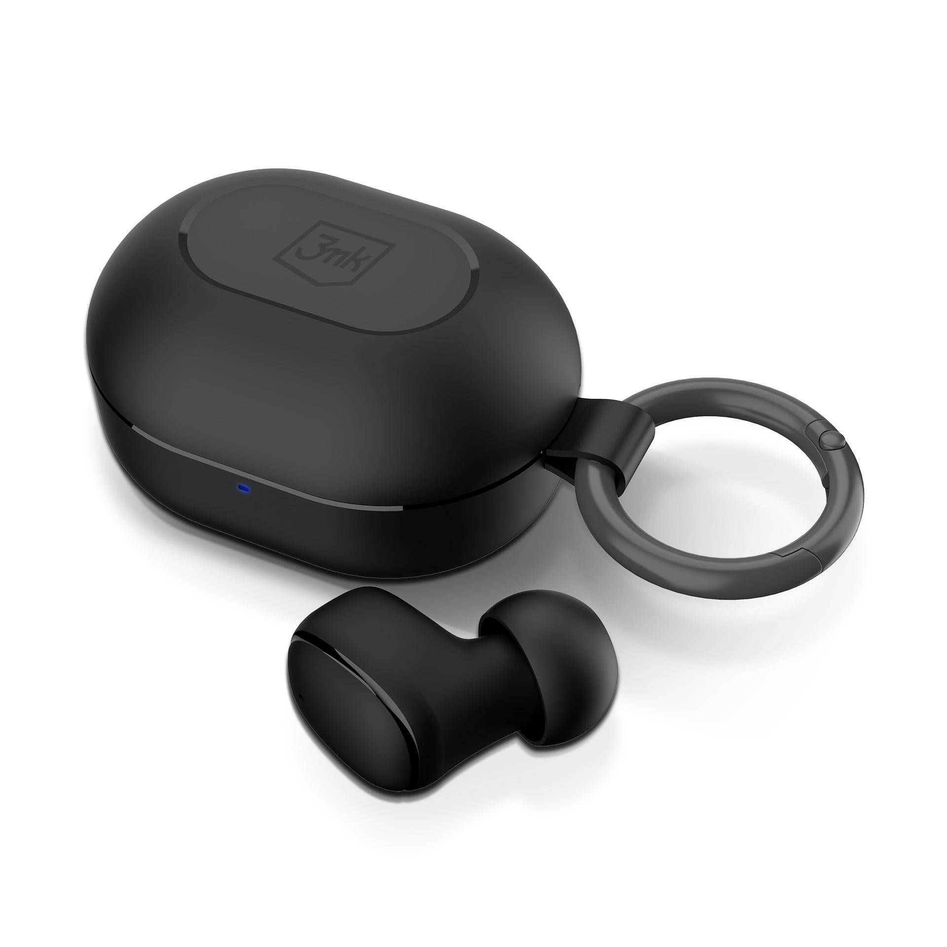 3mk FlowBuds 6.0 bezdrátová sluchátka stereo černé