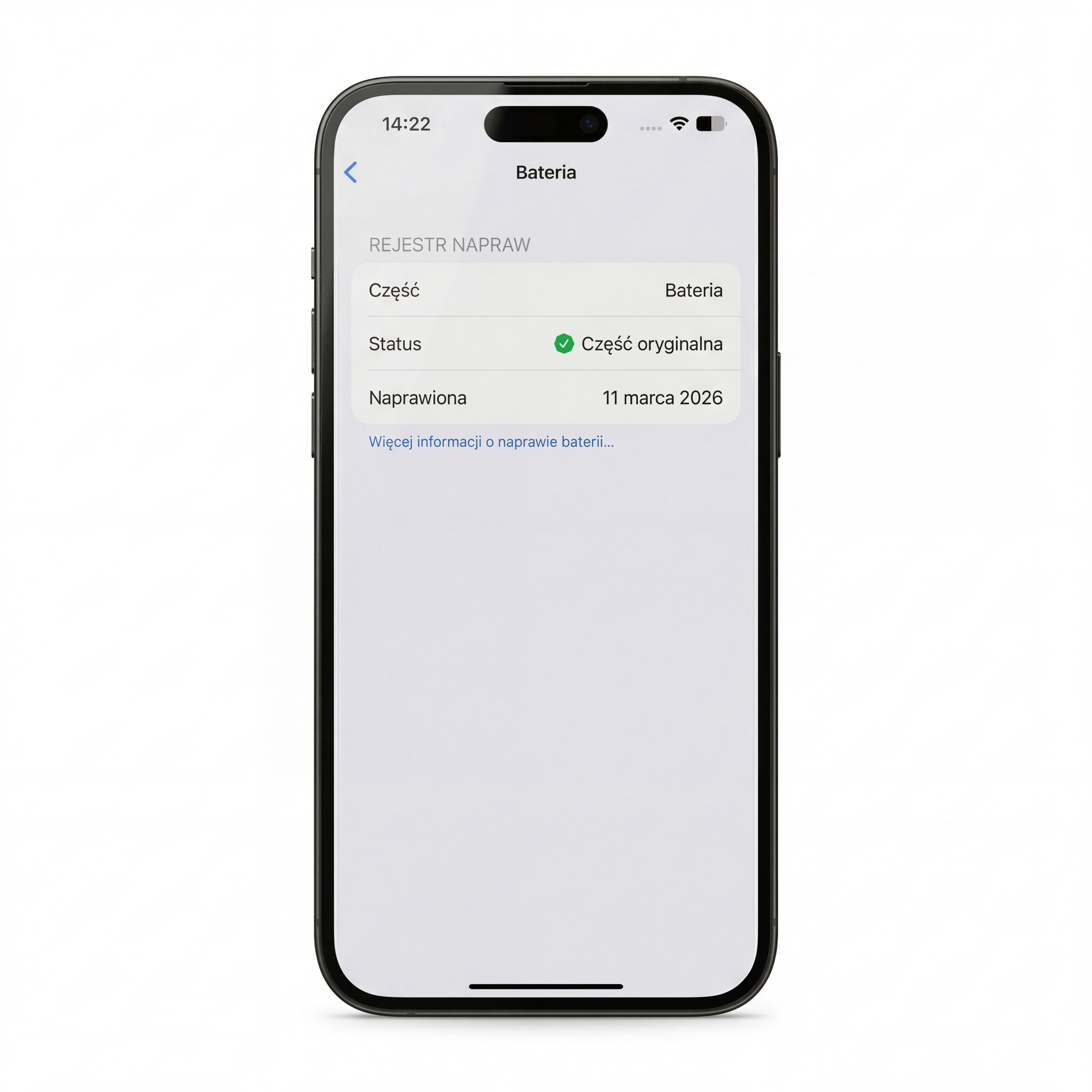 Volttrix Gen One programovatelná baterie iPhone 14 Pro - Genuine 3200 mAh