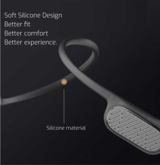SWISSTEN Bone Conduction Bluetooth sluchátka IP68 32GB – pro plavání a sport