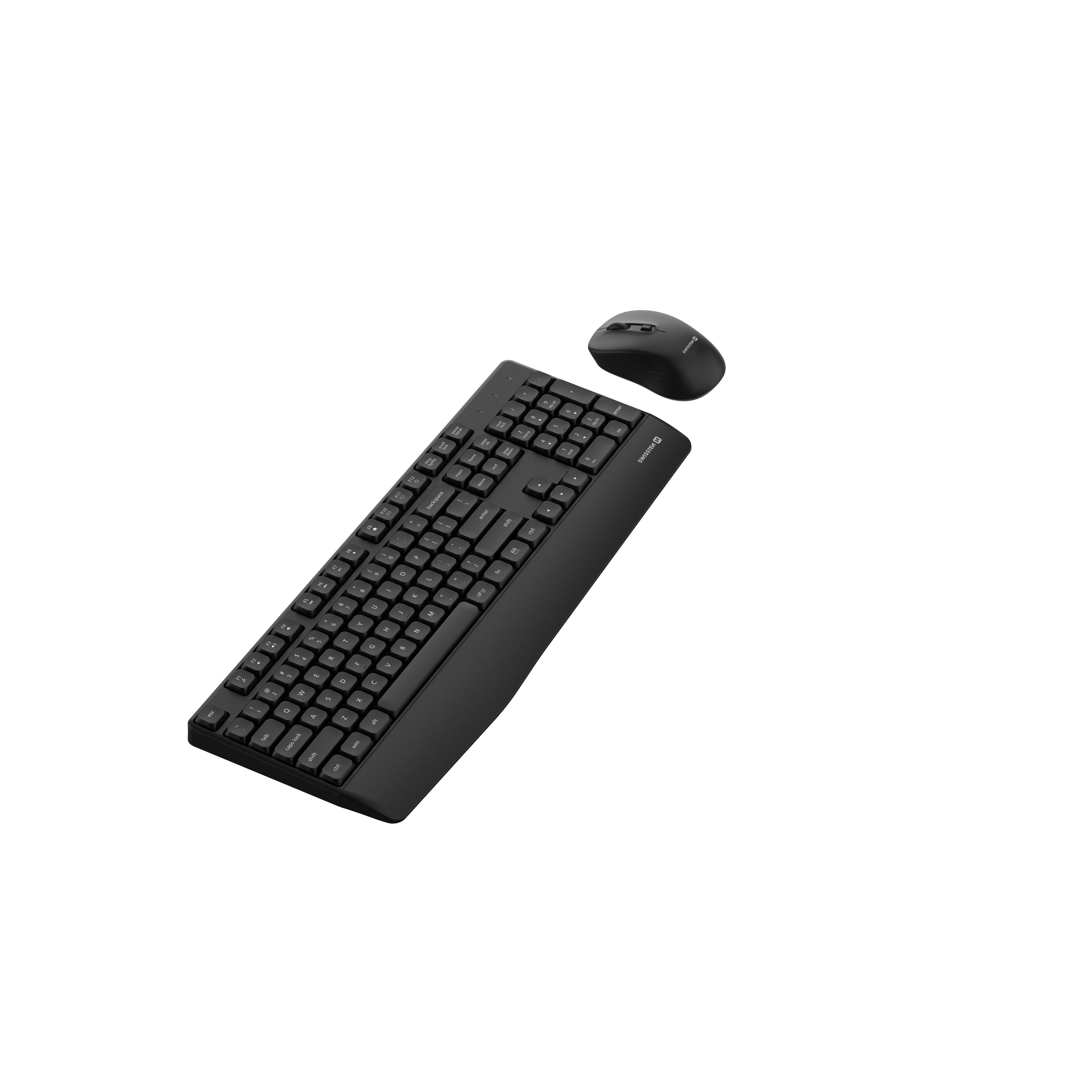 SWISSTEN Wireless Office Set – bezdrátová klávesnice a myš 2.4 GHz